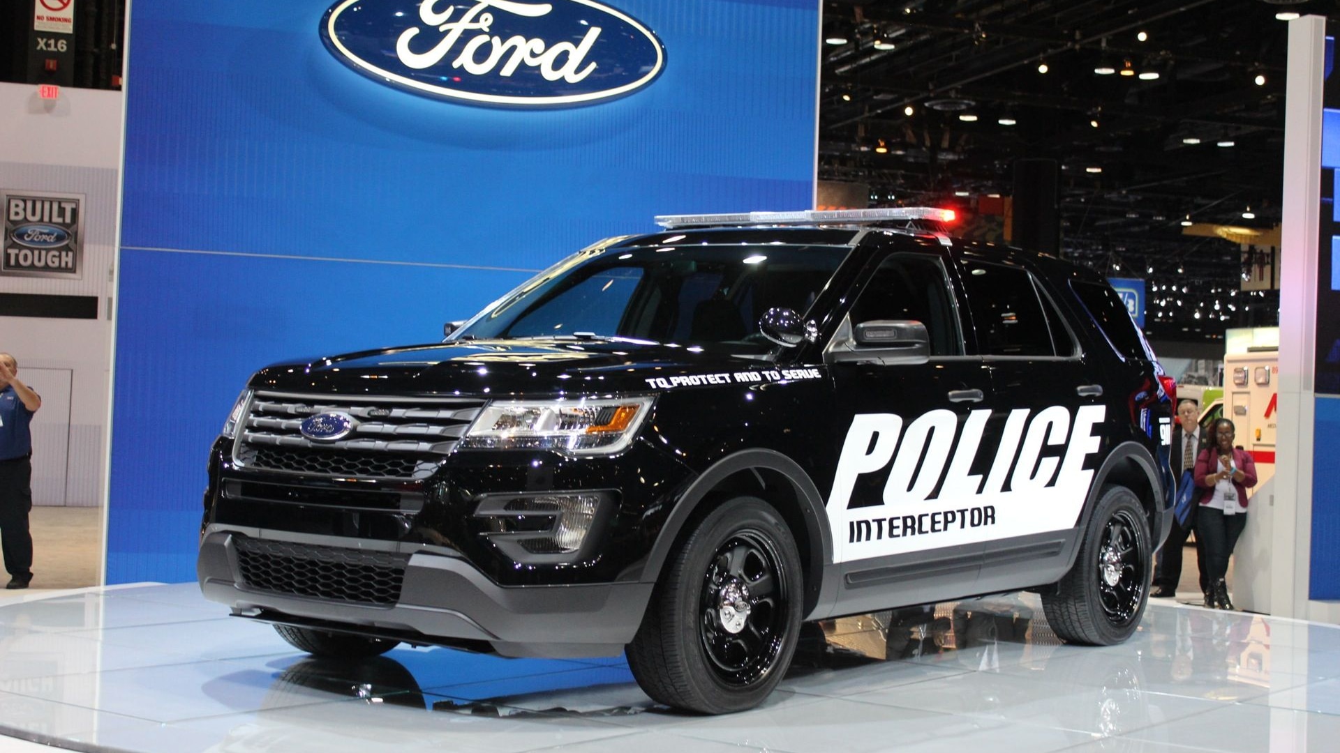 2016 Ford Police Interceptor Utility  -  2015 Chicago Auto Show live photos