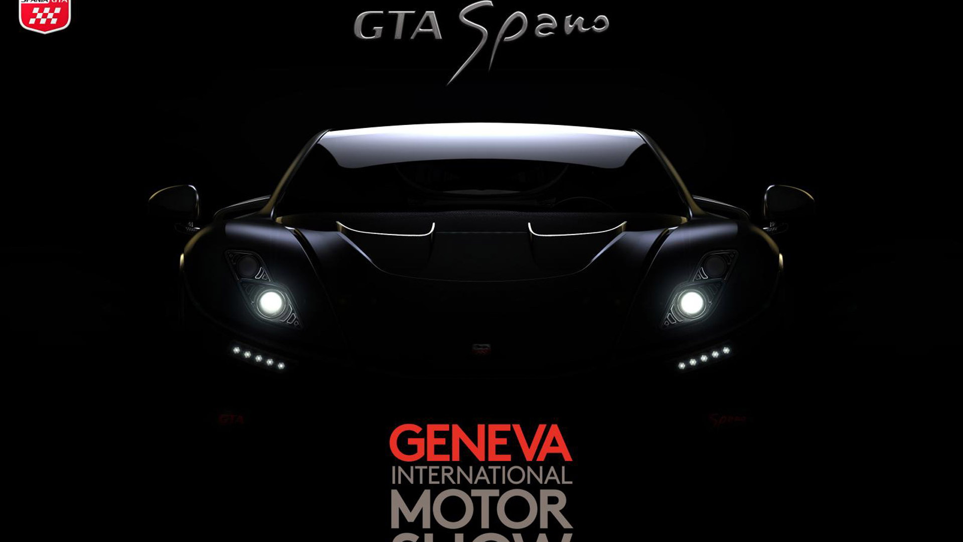 Teaser for 2015 GTA Spano debuting at 2015 Geneva Motor Show