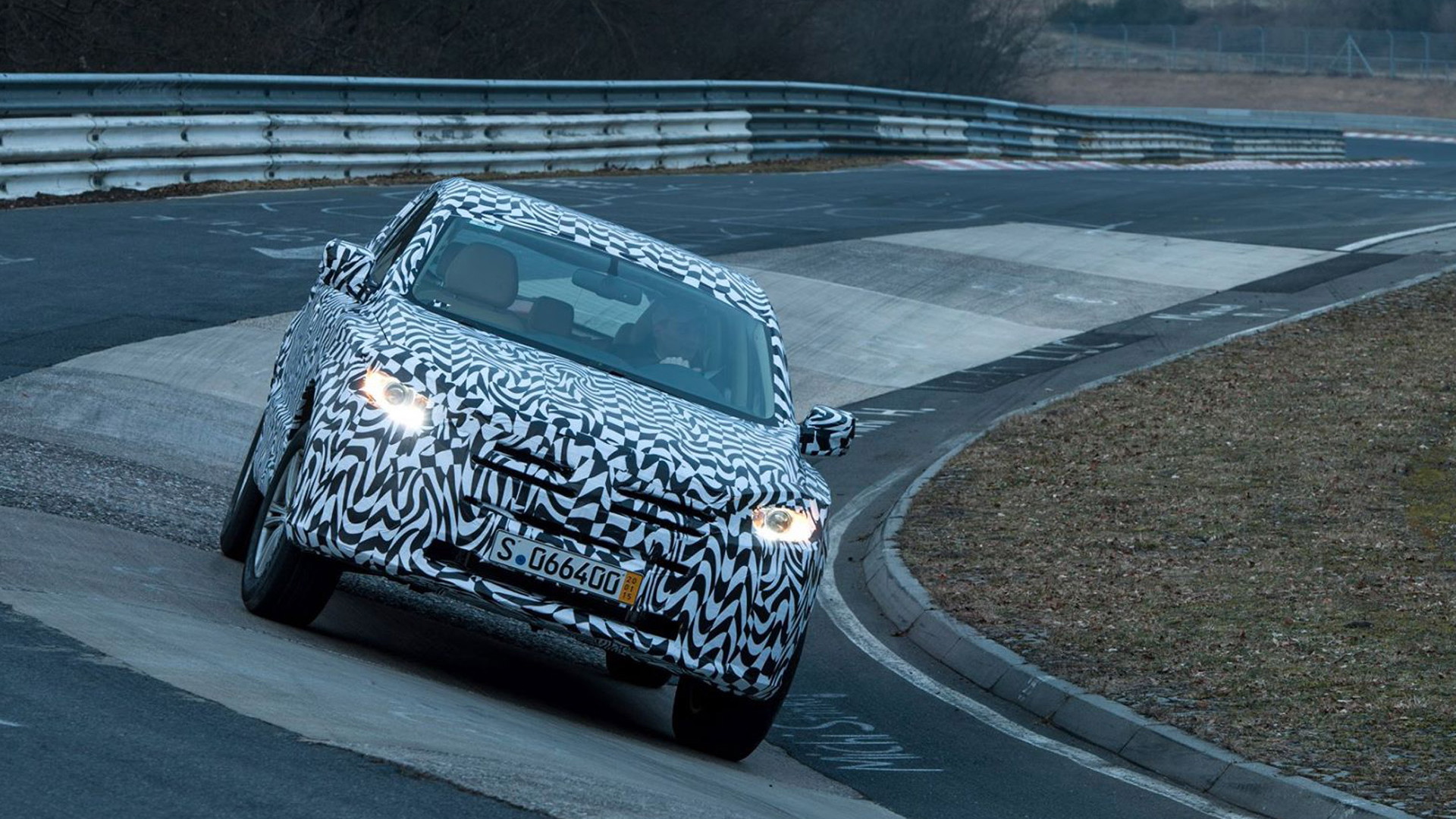 Teaser for new Borgward SUV debuting at 2015 Frankfurt Auto Show