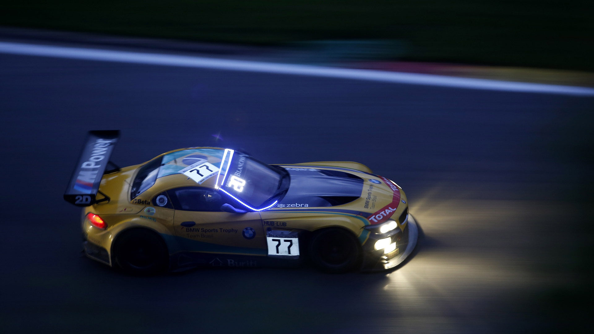 BMW Sports Trophy Team Marc VDS Z4 GT3 at the 2015 Spa 24 Hours