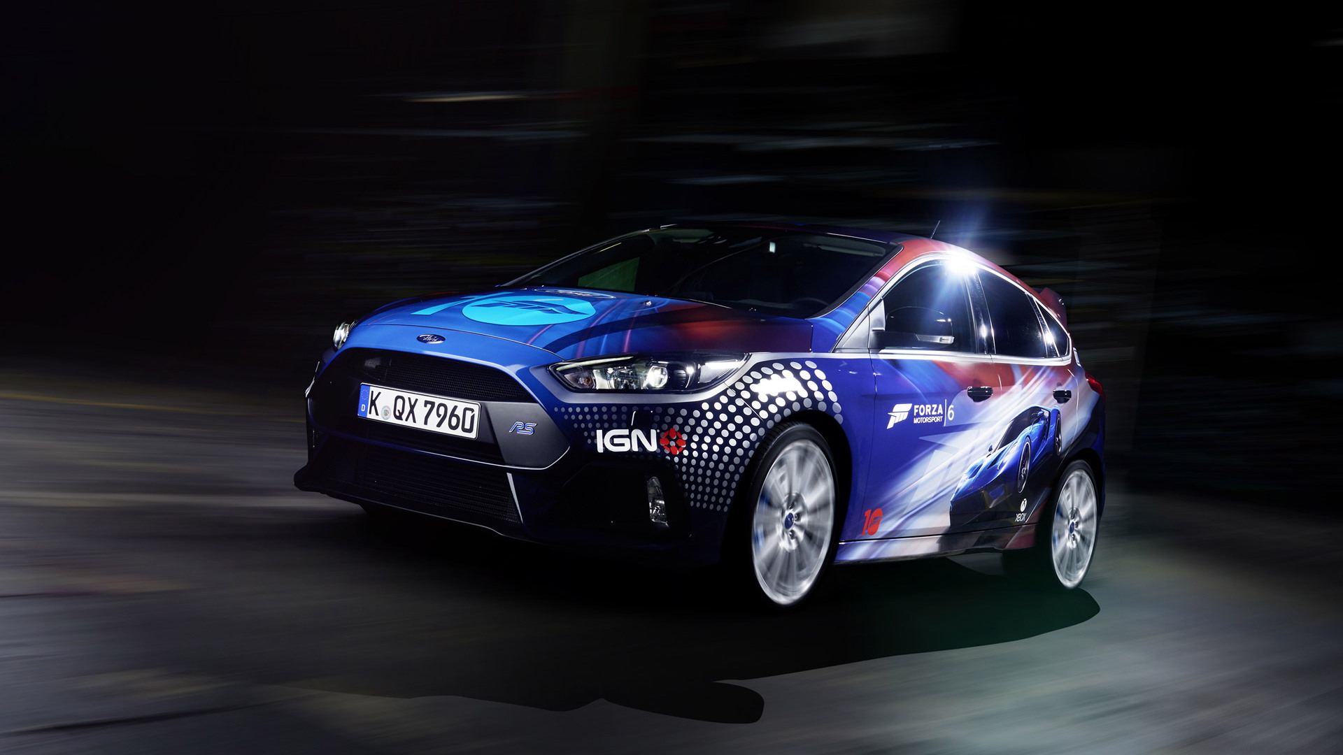 One-off Ford Focus RS with livery designed by Forza Motorsport gamers