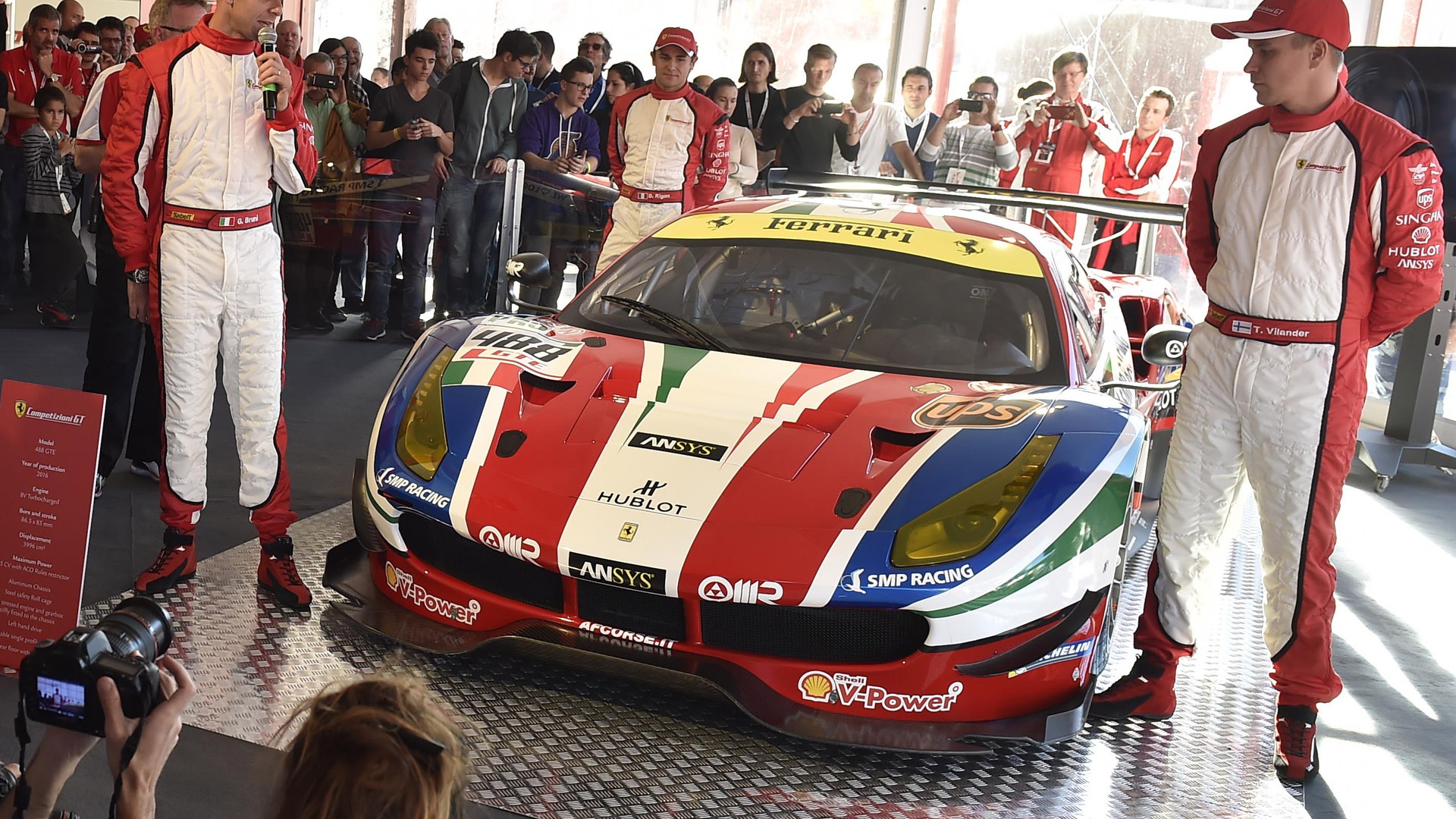 2016 Ferrari 488 GTE, 2015 Finali Mondiali