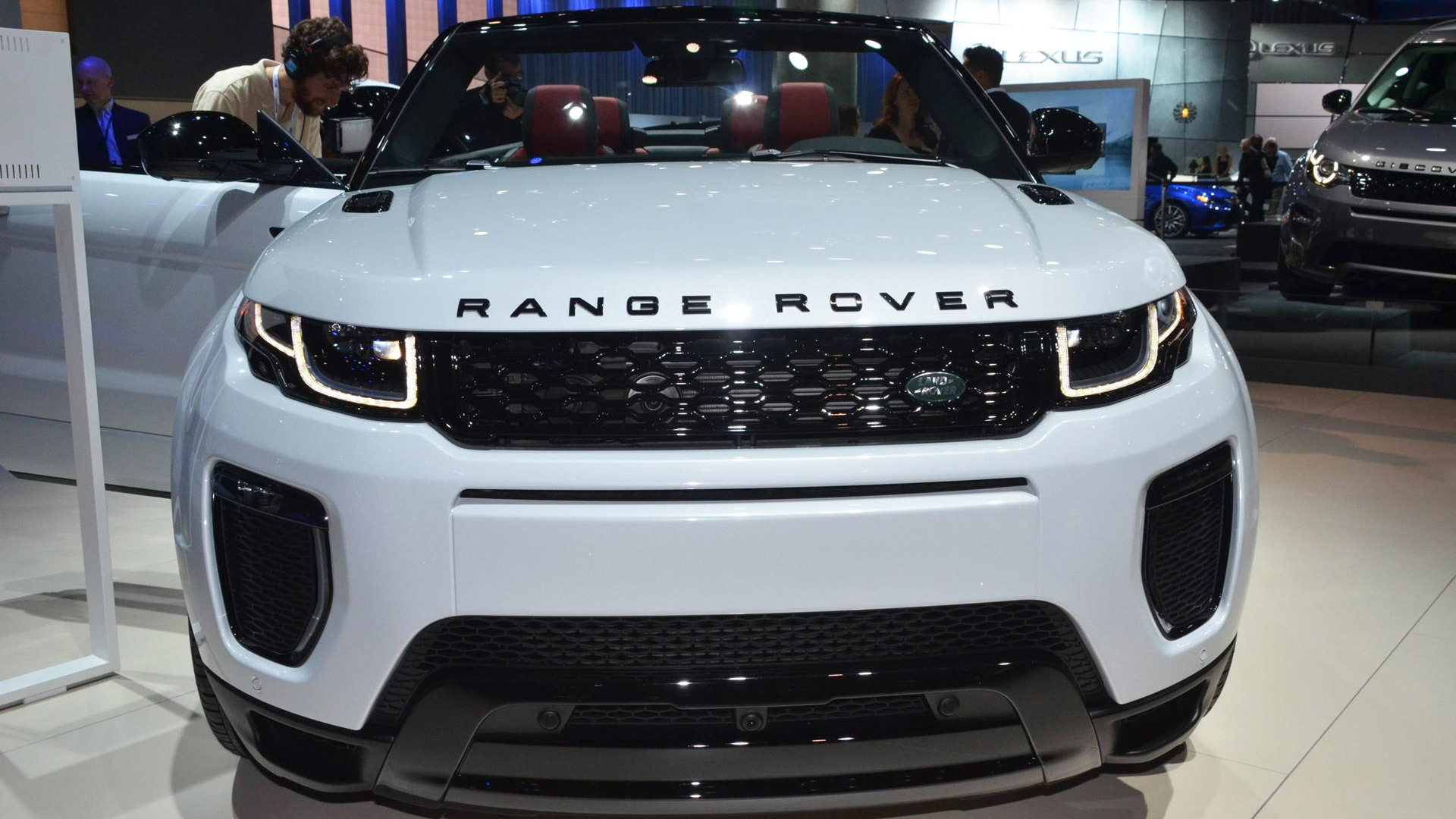 2017 Land Rover Range Rover Evoque Convertible, 2015 Los Angeles Auto Show