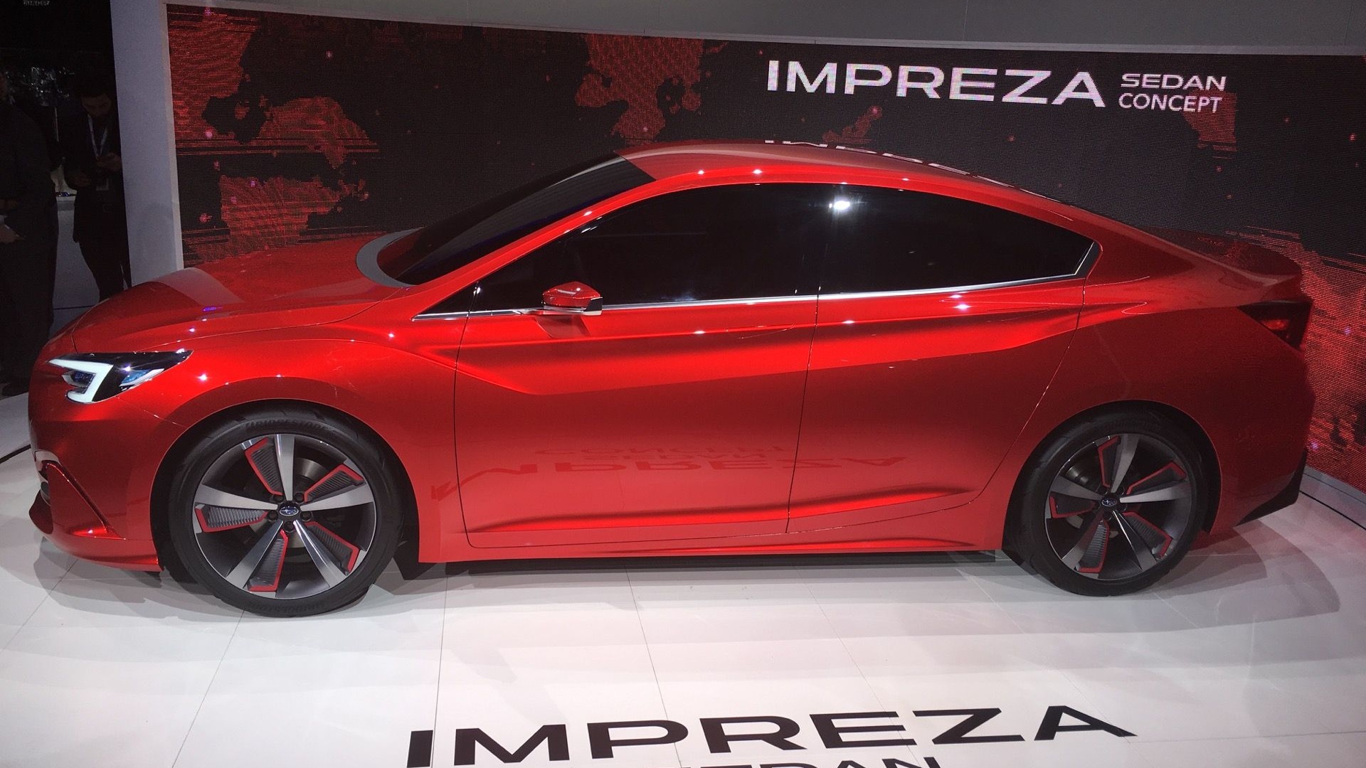 Subaru Impreza Sedan Concept  -  2015 Los Angeles Auto Show live photos