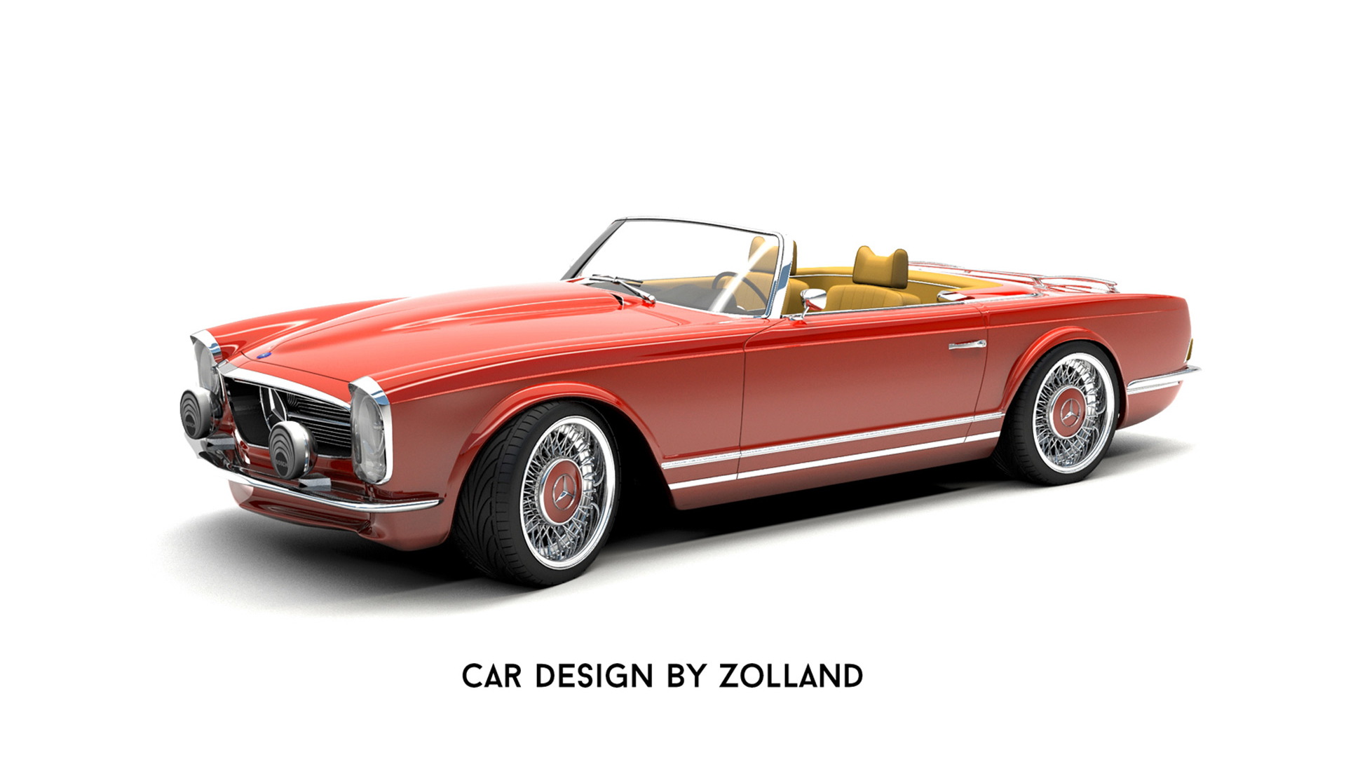 Zolland Design retro conversion for the fifth-generation Mercedes-Benz SL