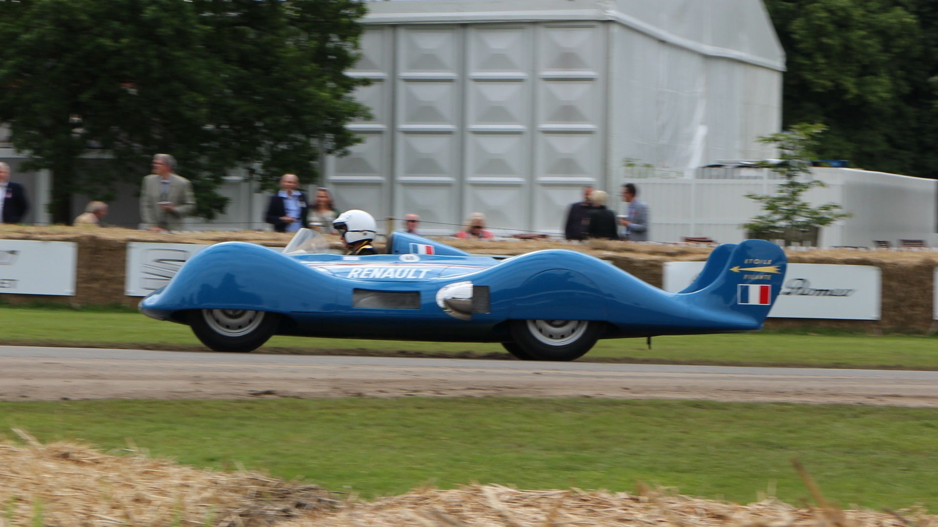 1956 Renault Etroile Filante turbine Land Speed Record contender at 2016 Goodwood Festival of Speed