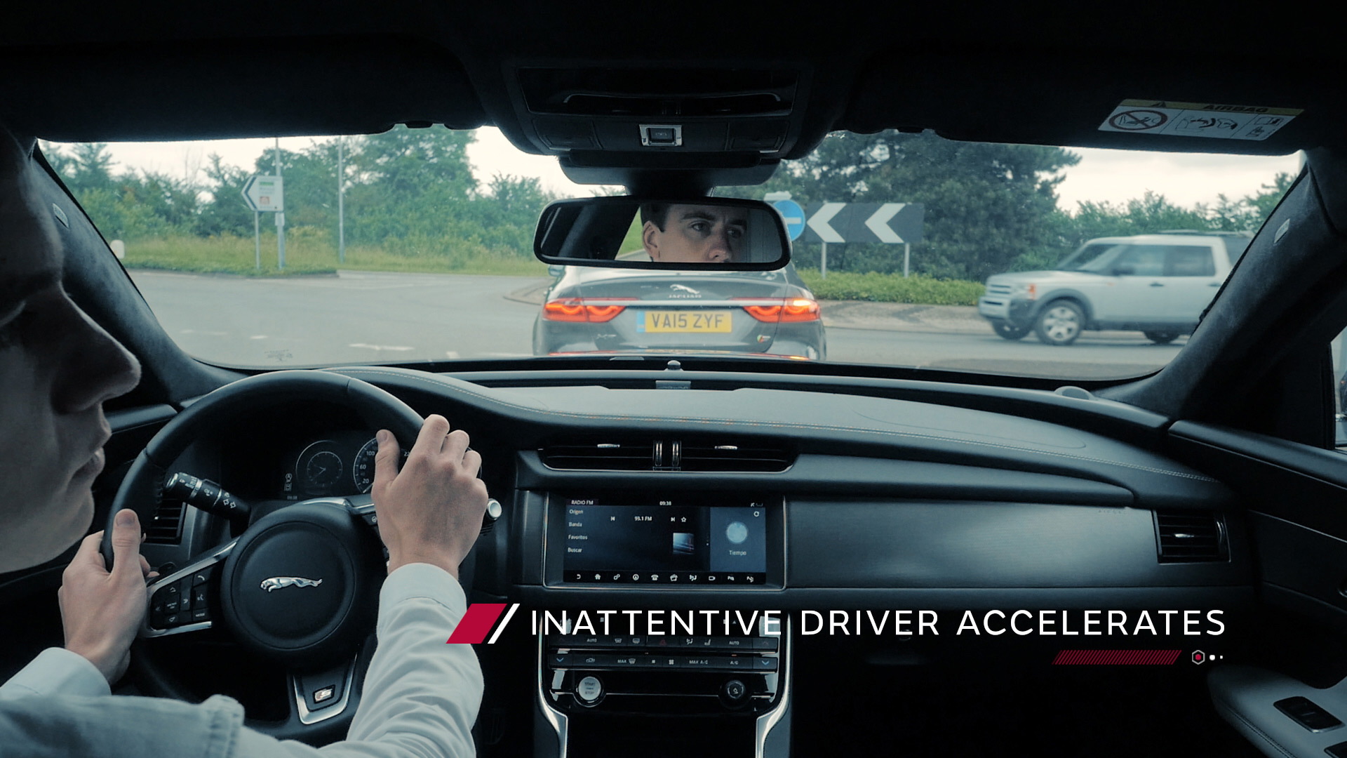 Jaguar Land Rover connected car and autonomous car technology