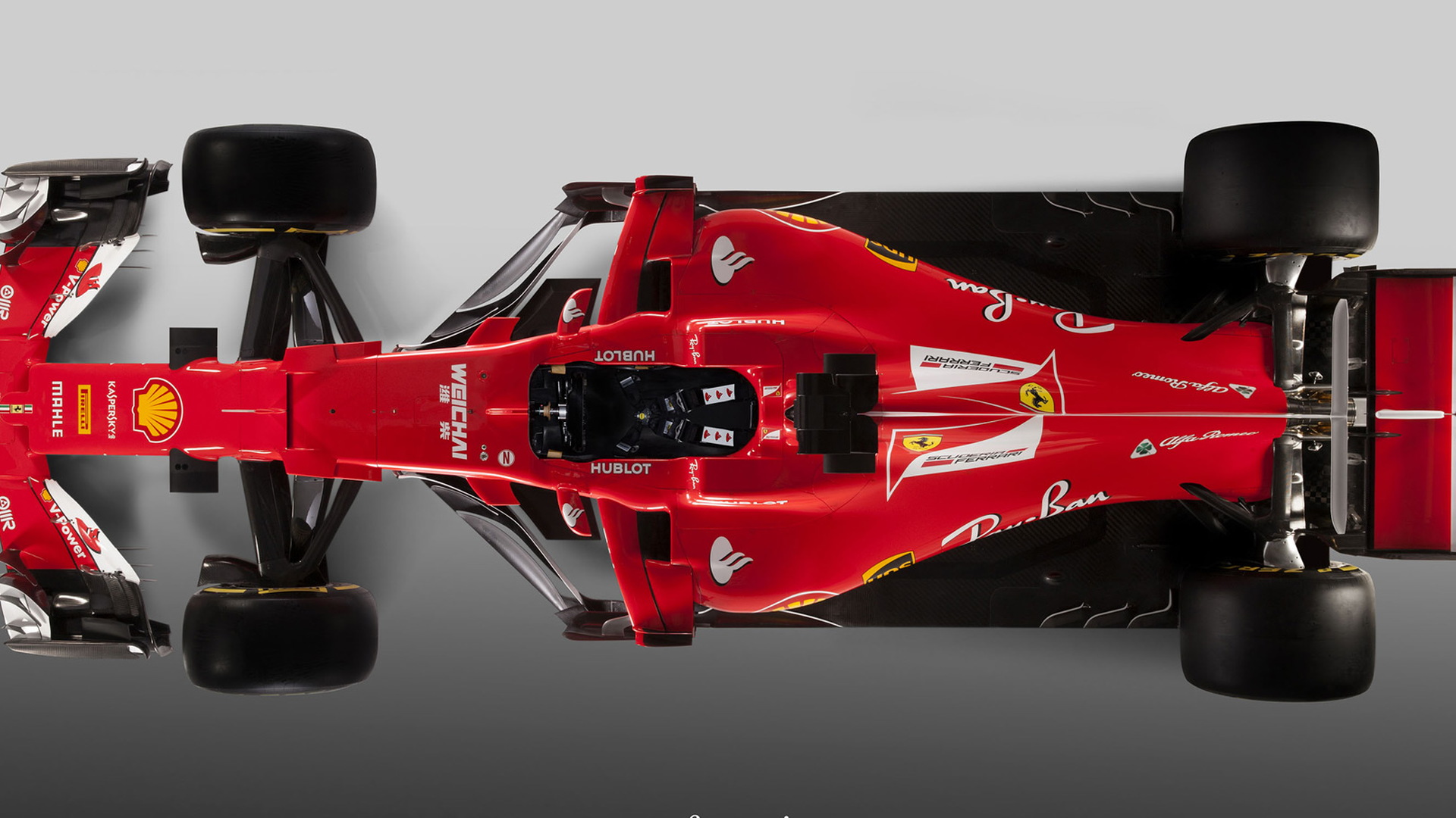 2017 Ferrari SF70H Formula One race car