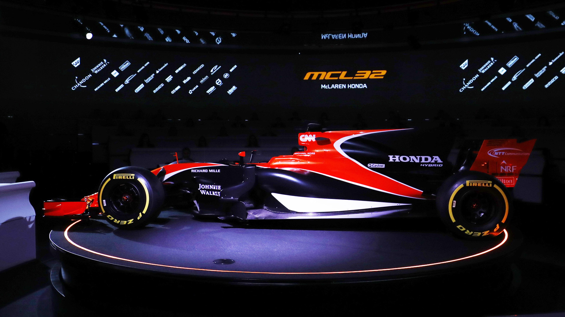 2017 McLaren MCL32 Formula One race car