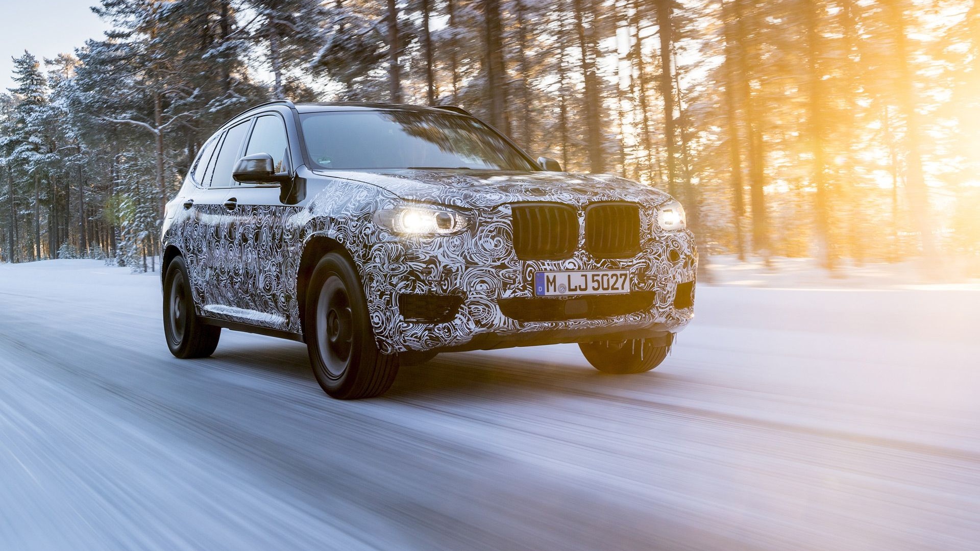 2018 BMW X3 prototype