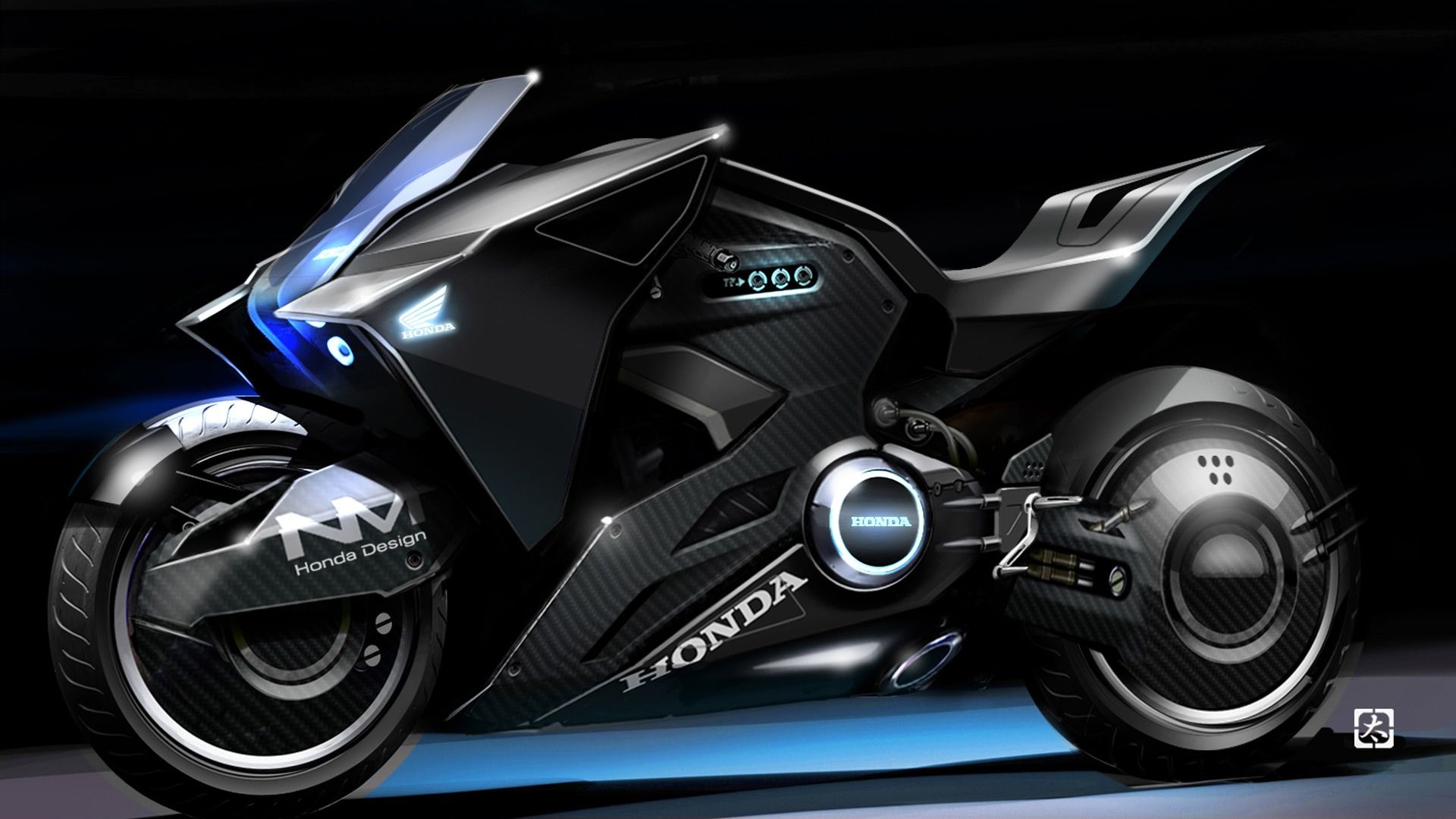 Honda NM4-based concept motorcycle from ‘Ghost in the Shell’