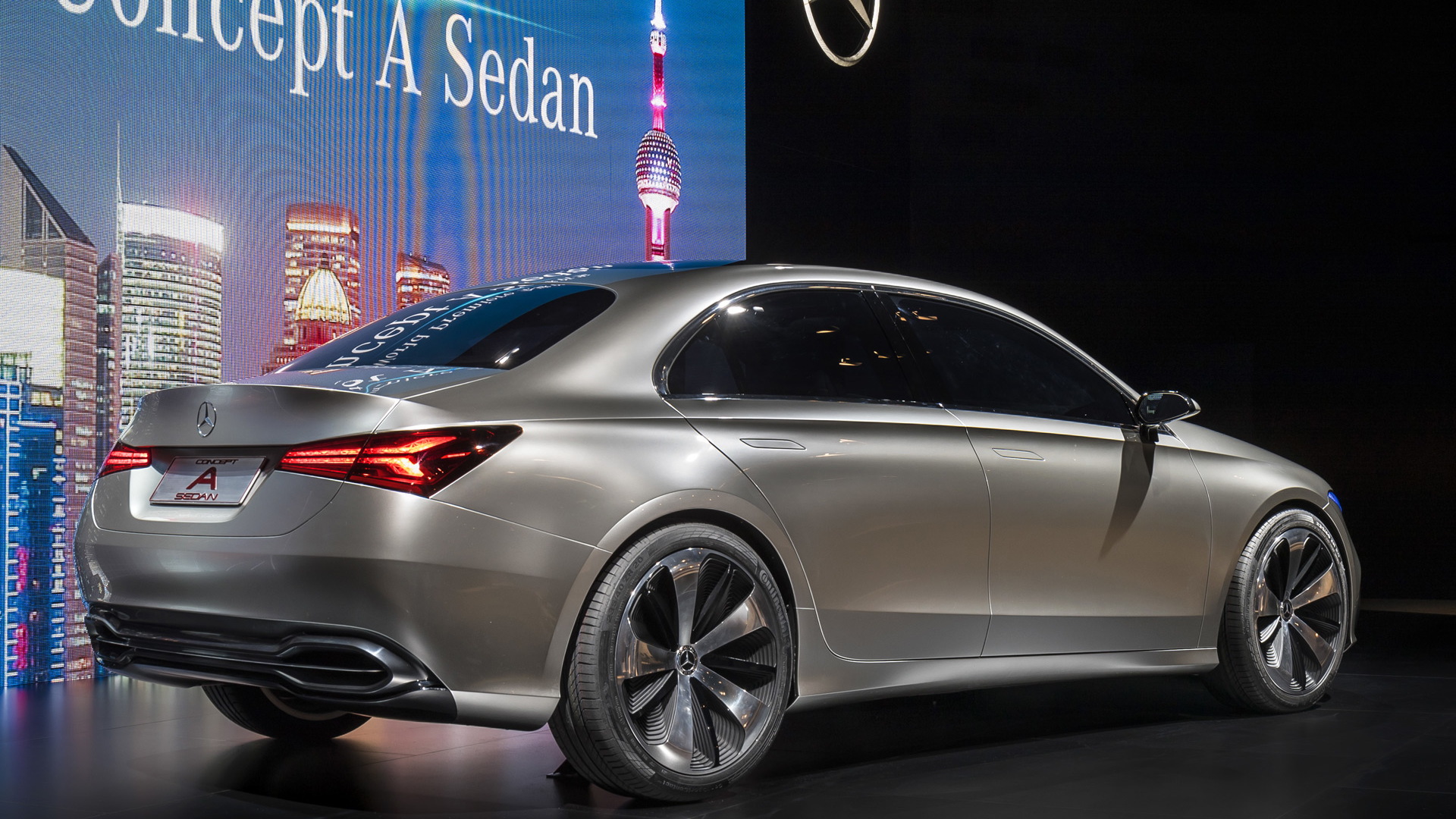 Mercedes-Benz A-Class sedan previewed by concept in Shanghai