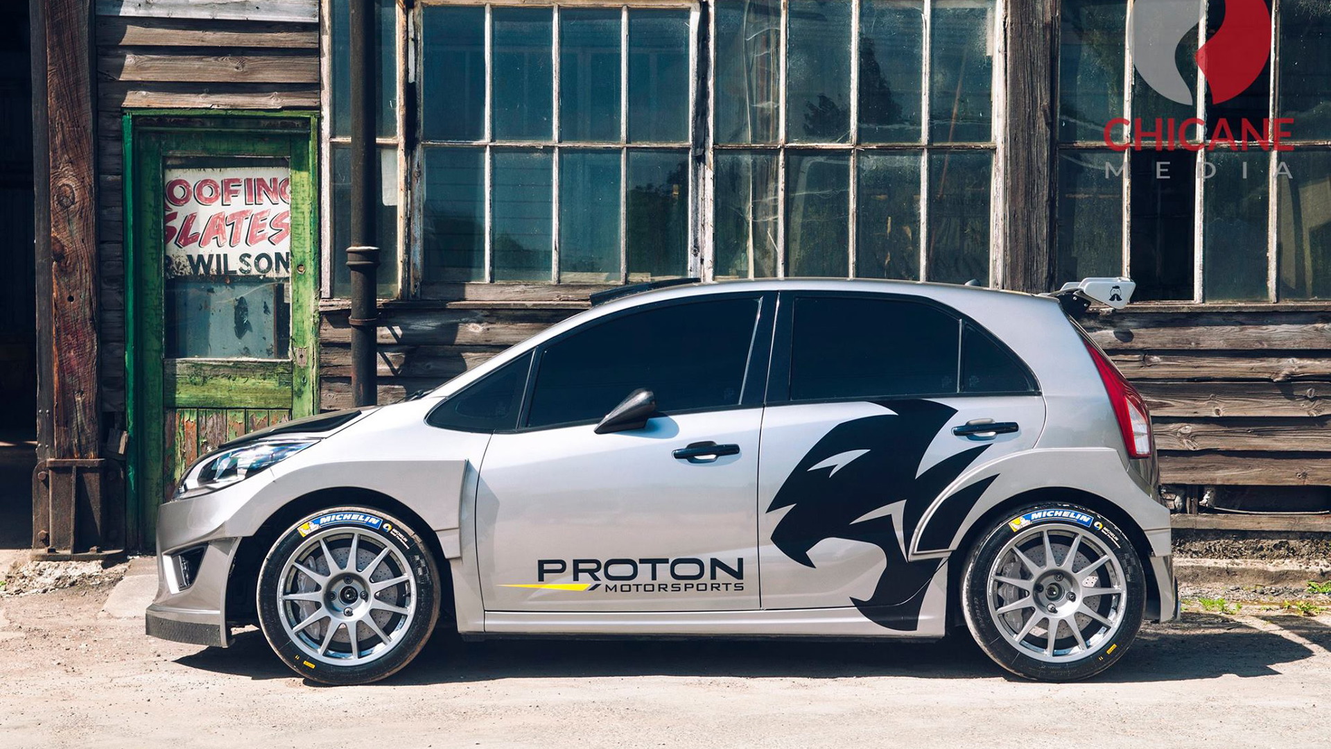 2018 Proton Iriz R5 rally car - Image via James Ward/Chicane Media