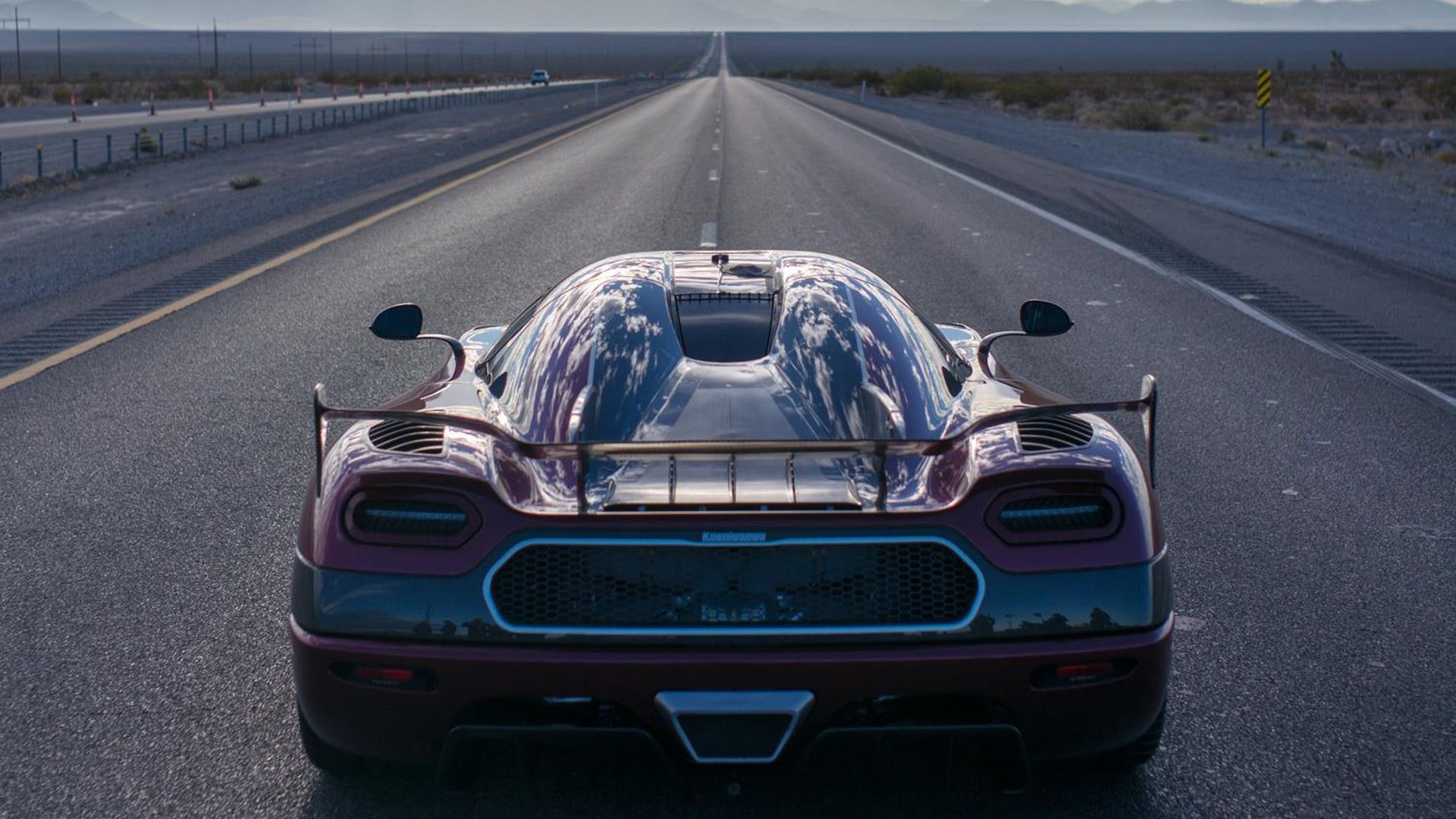 Koenigsegg Agera RS during 2017 production car land speed record attempt