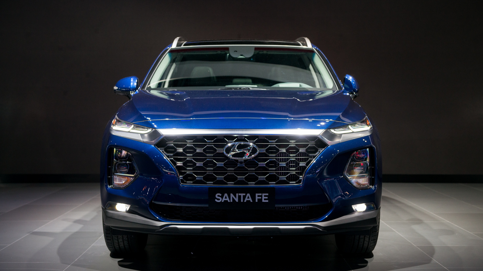 2019 Hyundai Santa Fe, 2018 New York auto show