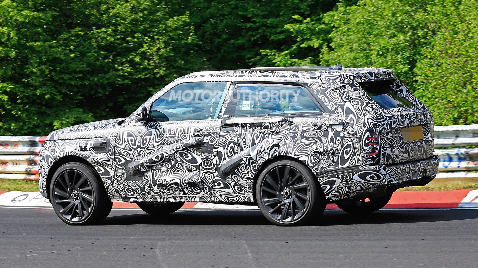 2019 Land Rover Range Rover SV Coupe undergoes final testing at the Nürburgring