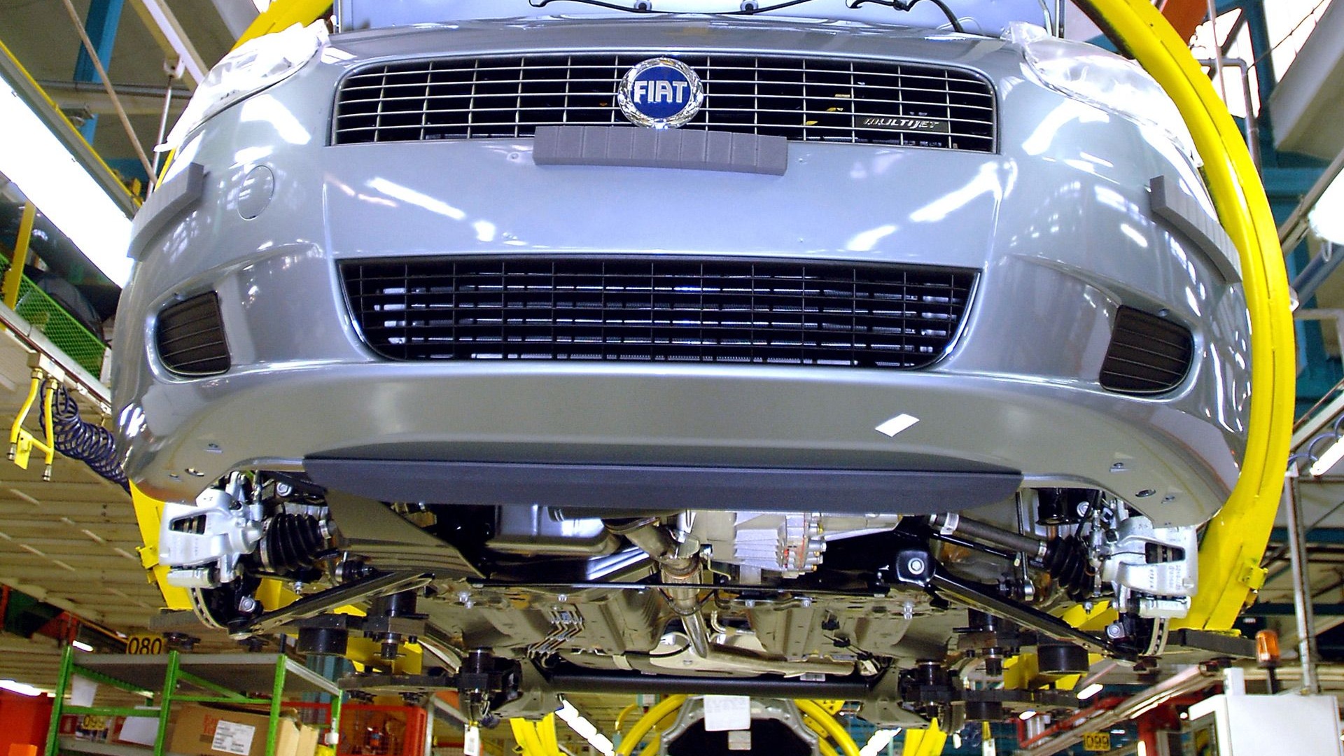 Fiat Punto production at Miafiori plant