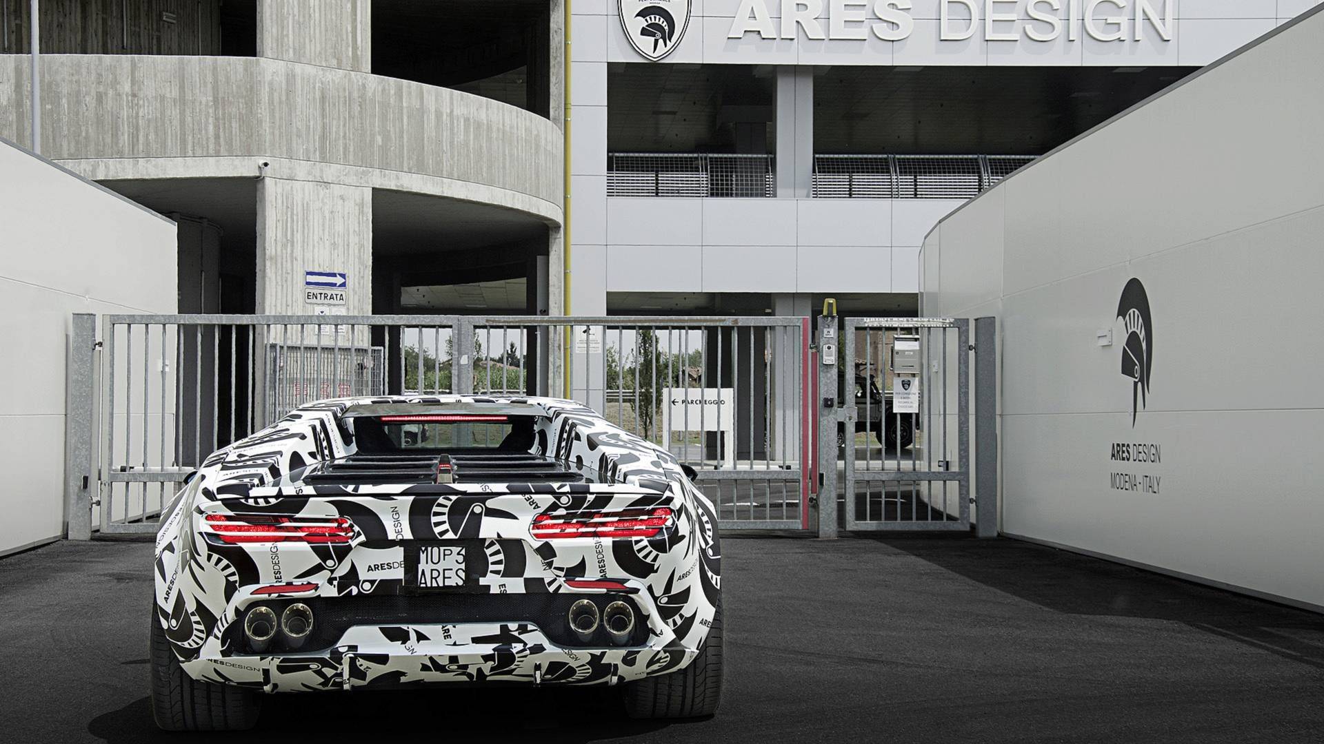 Ares Panther prototype testing in Modena, Italy