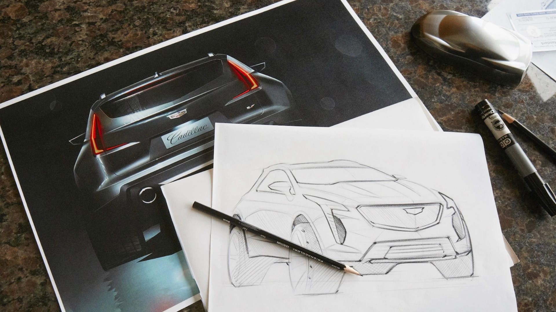 Cadillac XT4 V-Sport Rendering