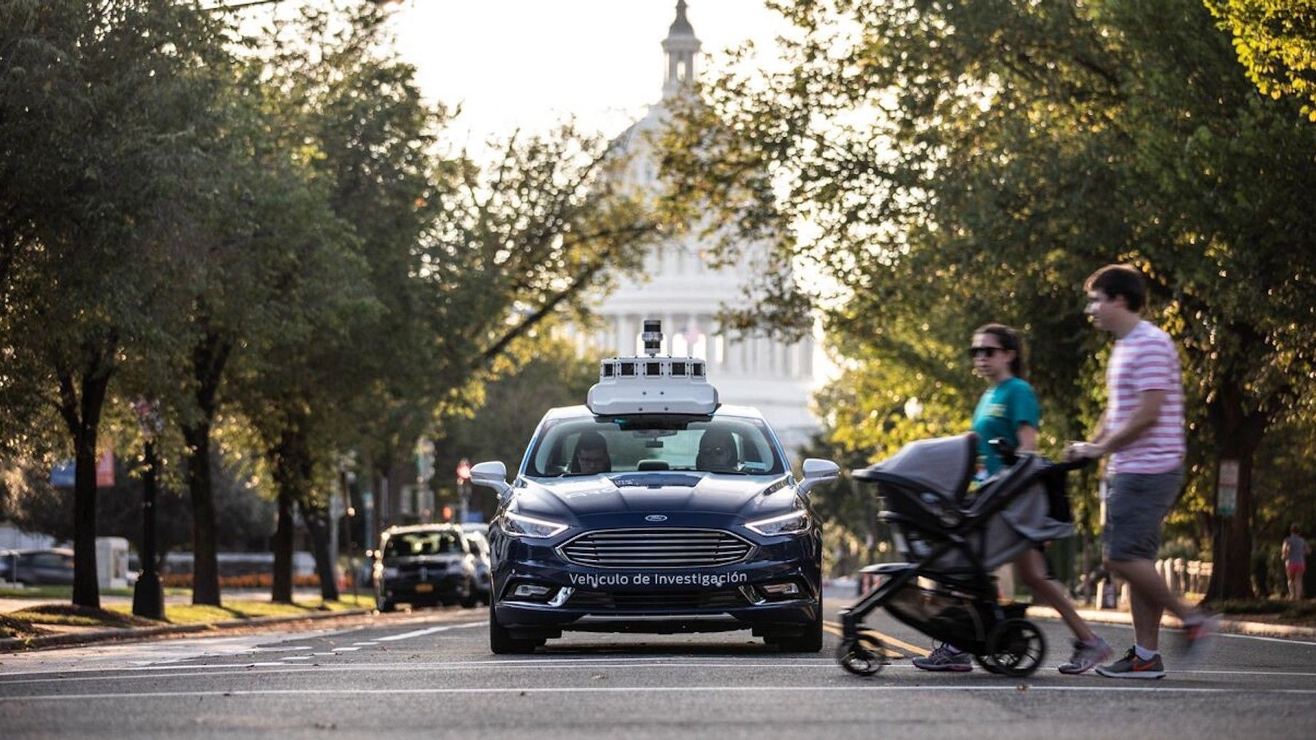 Ford self-driving cars in Washington DC