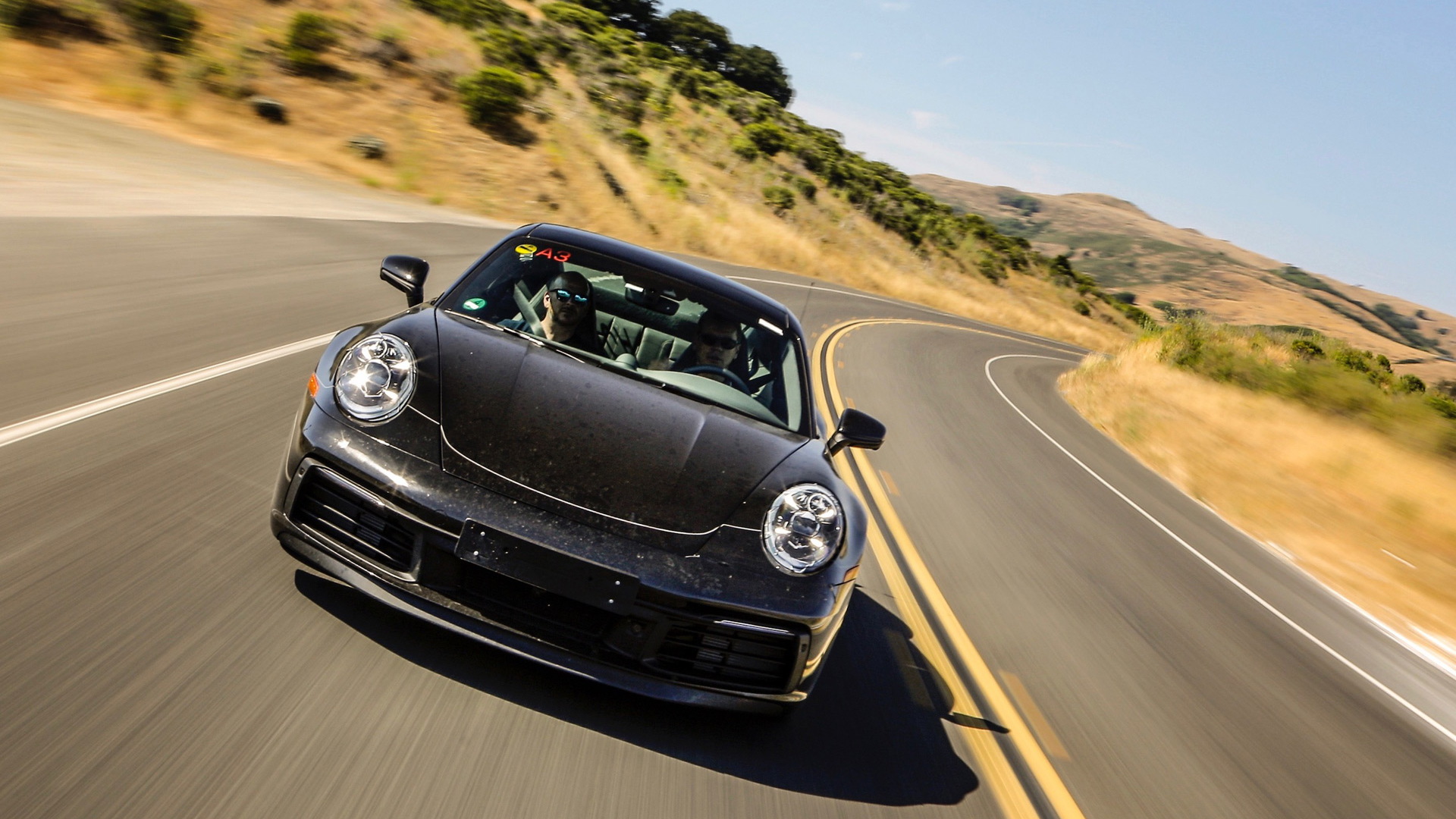2020 Porsche 911 development drives