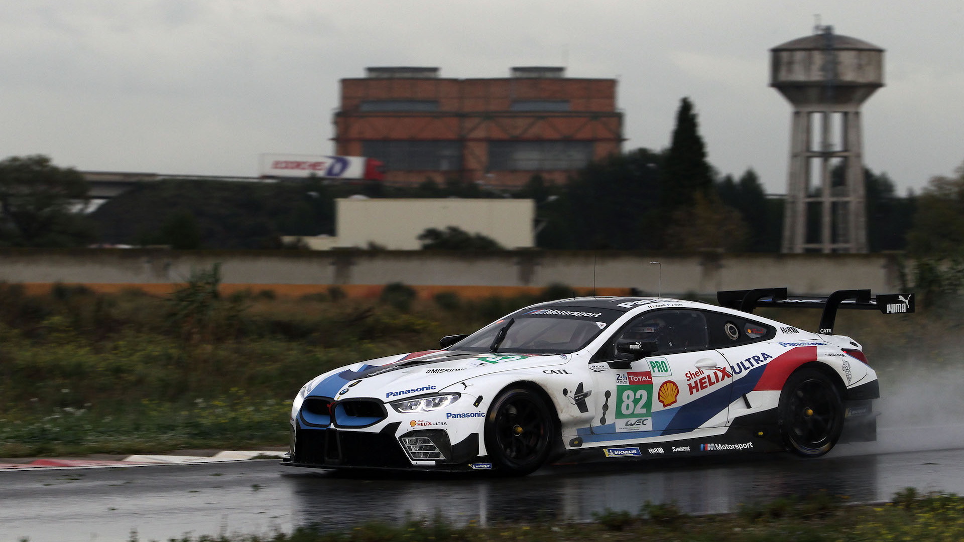 Alex Zanardi tests BMW M8 GTE racer