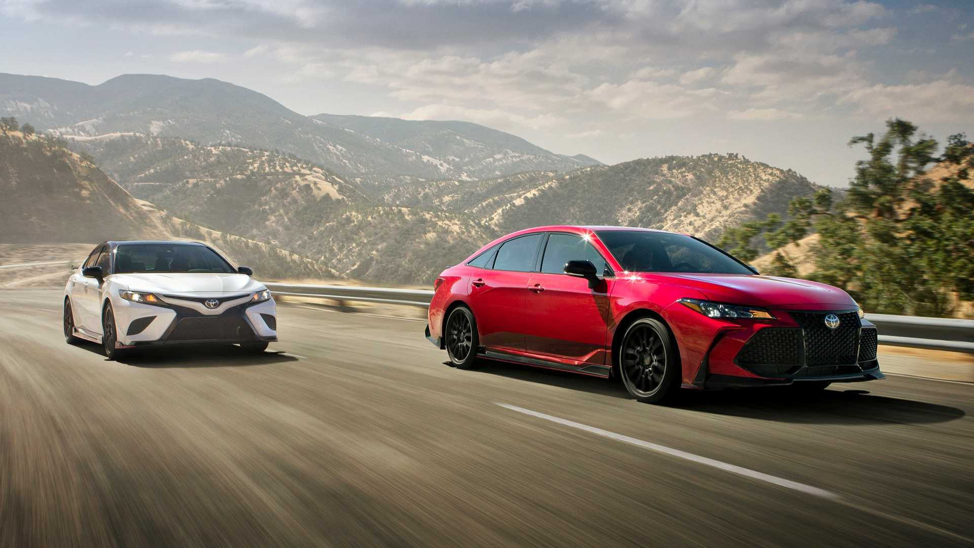 2020 Toyota Camry and Avalon TRD