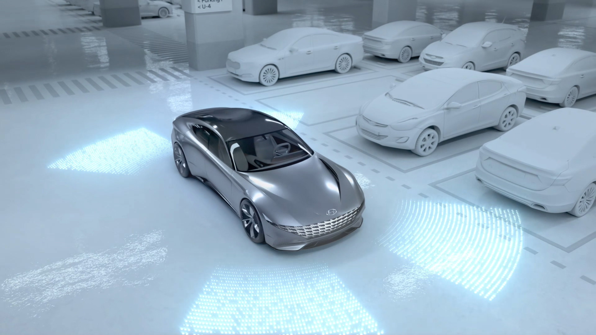 Hyundai and Kia automated valet concept