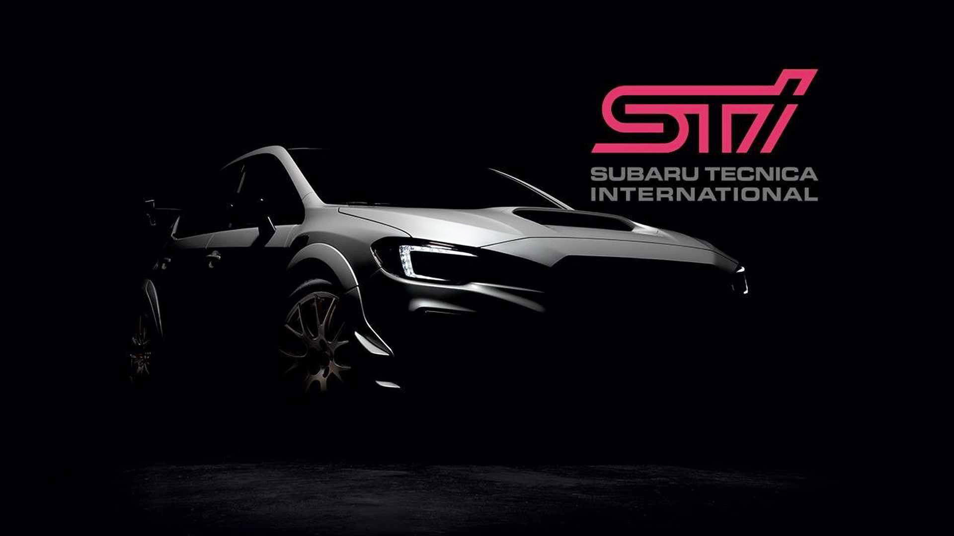 Subaru WRX STI S209 teased ahead of 2019 Detroit auto show