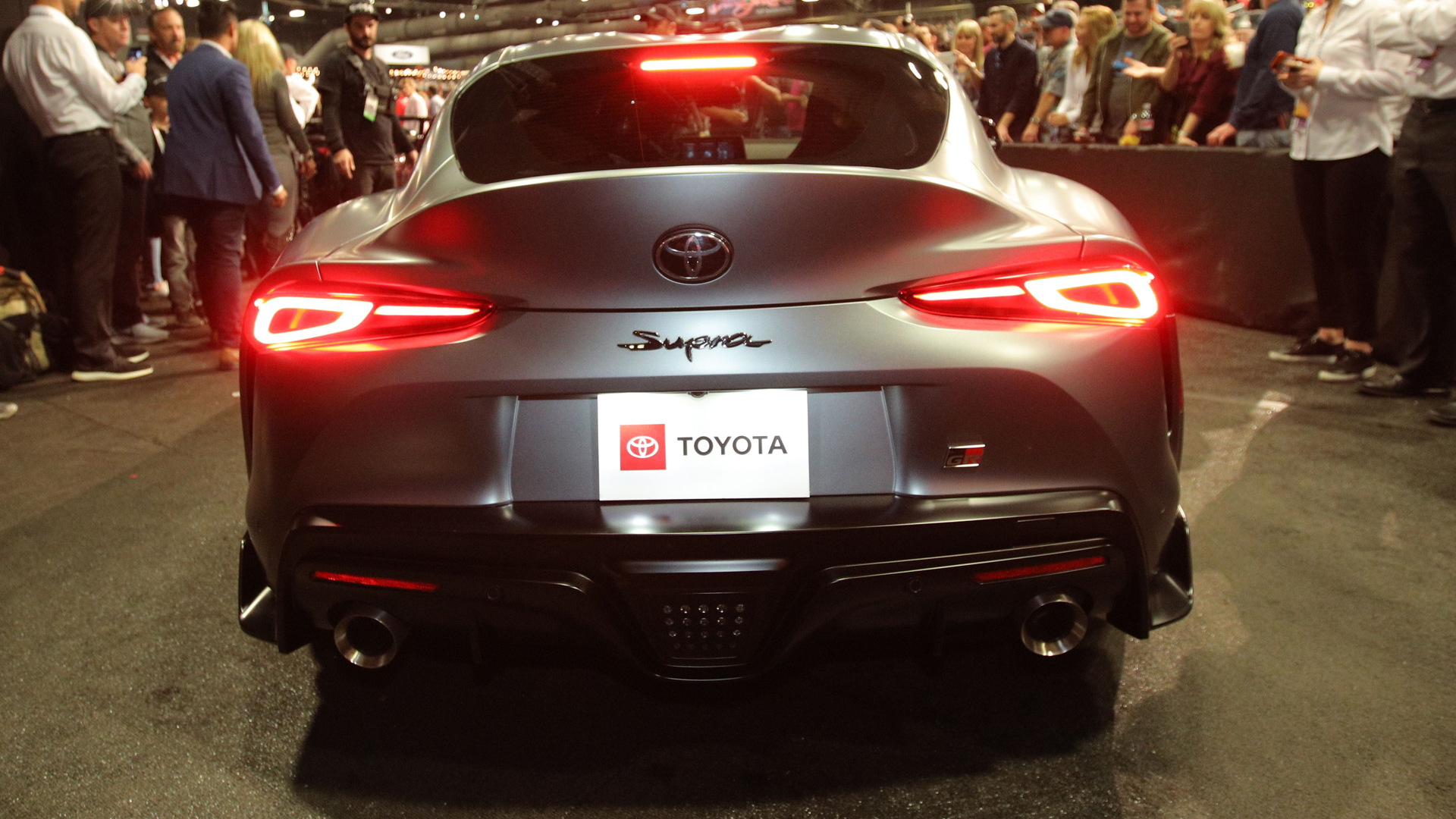 Auction of 2020 Toyota Supra with VIN ending in 01 on January 19, 2019