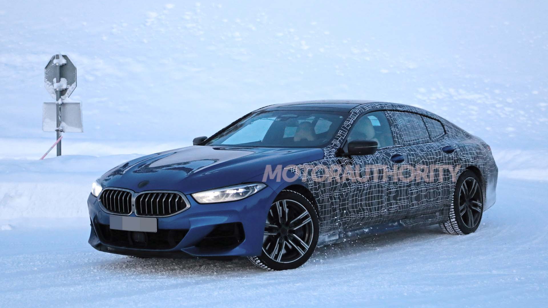 2020 BMW 8-Series Gran Coupe spy shots