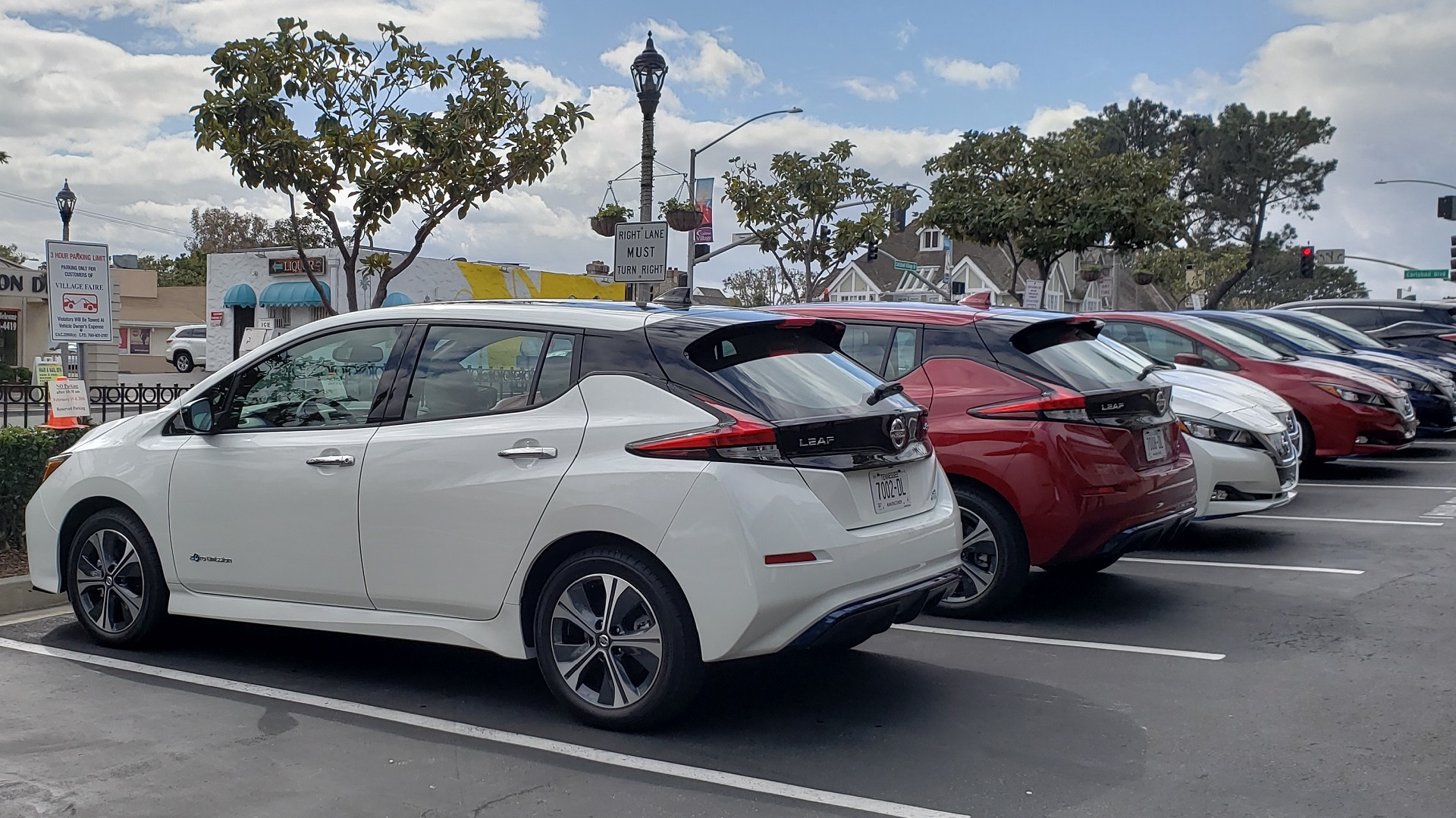 2019 Nissan Leaf Plus, San Diego area, Feb 2019