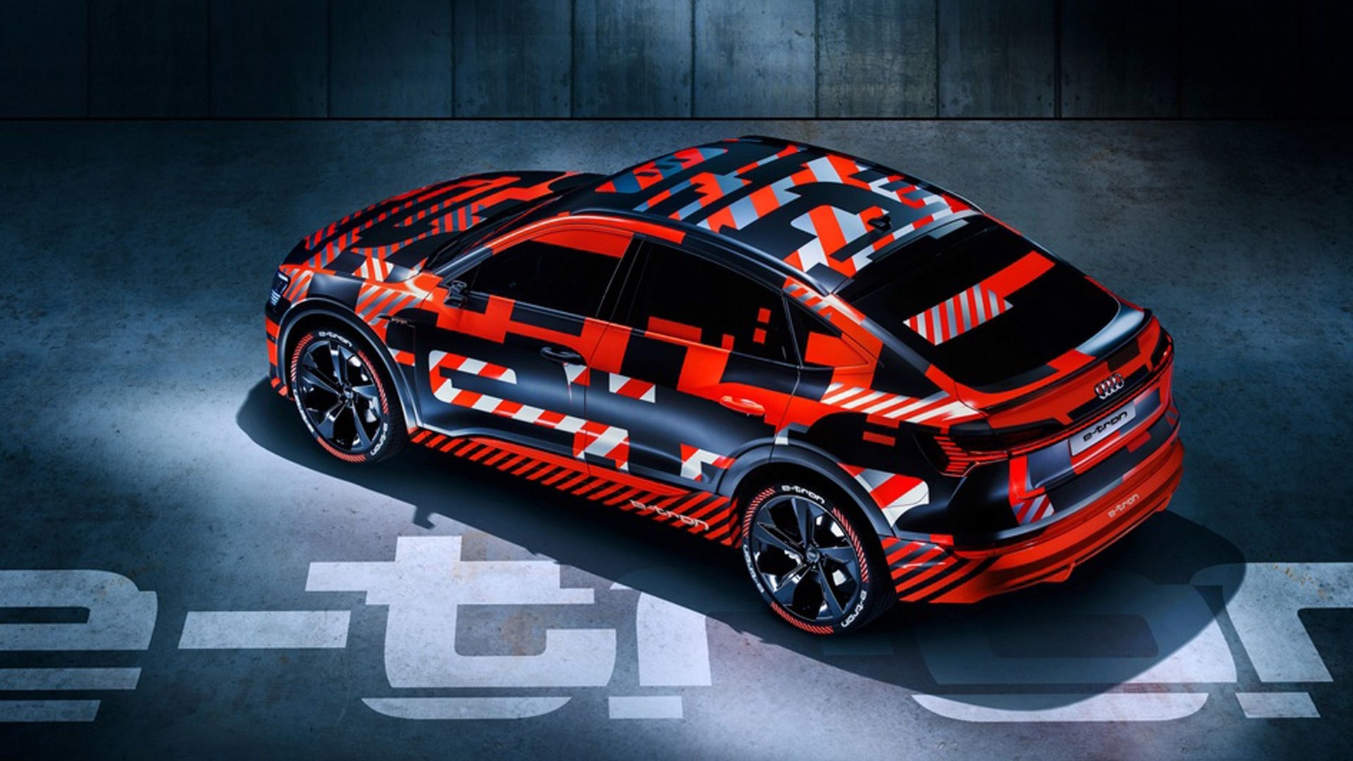 2020 Audi E-tron Sportback prototype