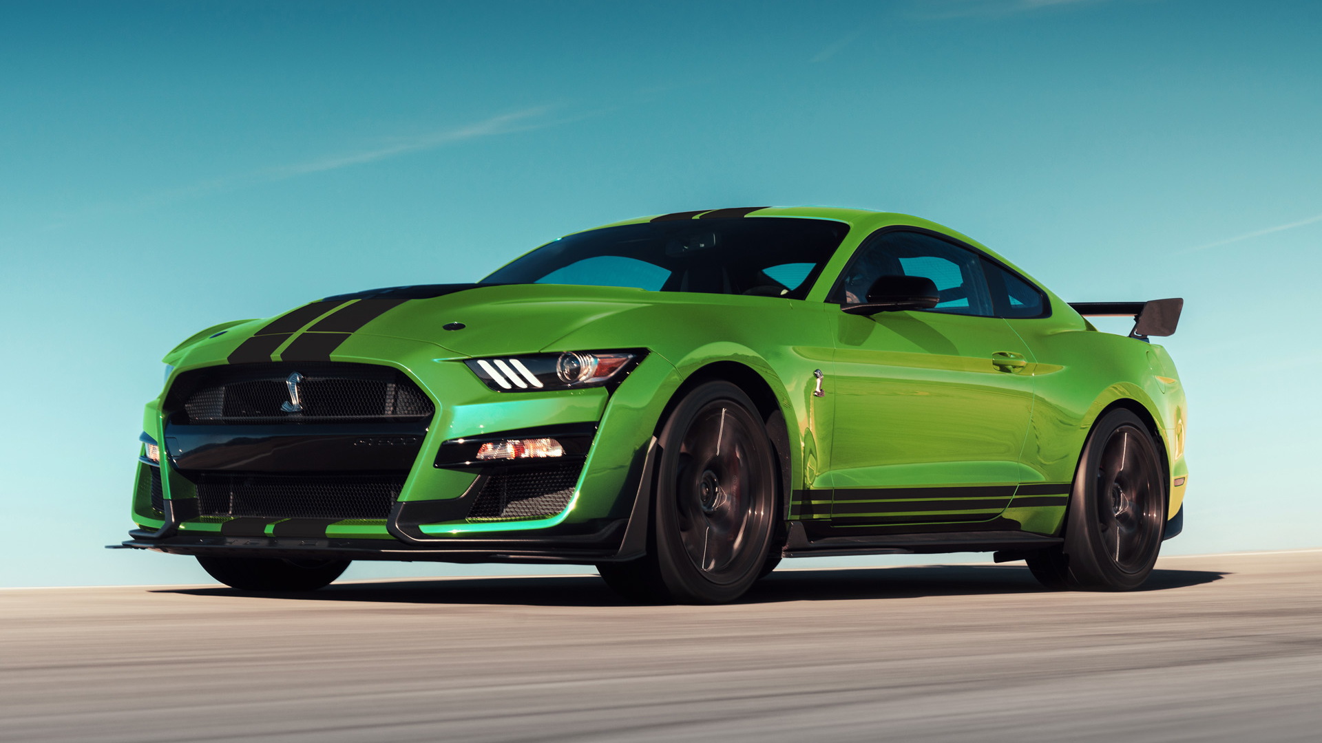 2020 Ford Mustang Shelby GT500 in Grabber Lime