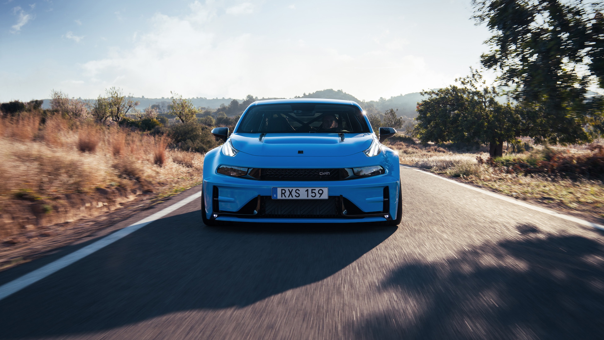 Lynk & Co. 03 Cyan concept hits the track with 528 hp