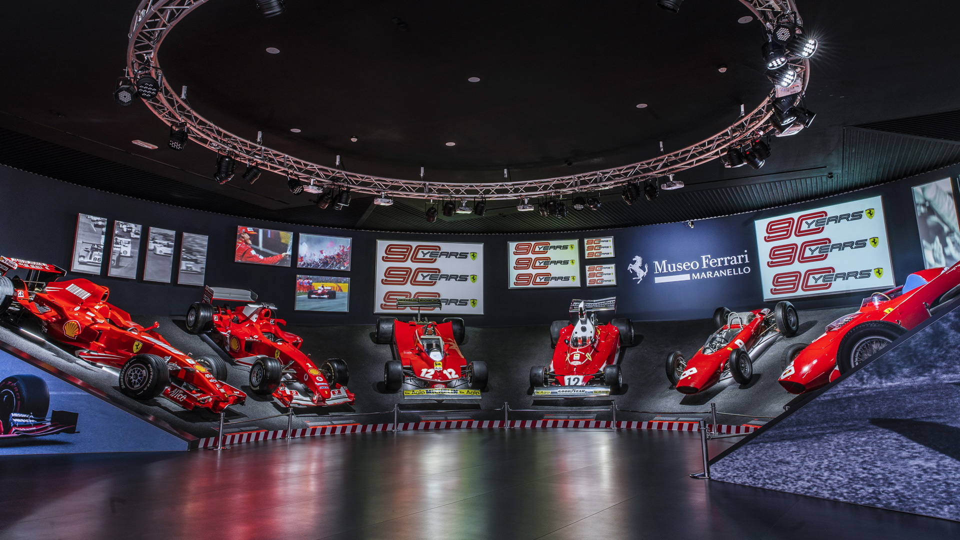 “90 Years Exhibition” at the Ferrari Museum in Maranello, Italy