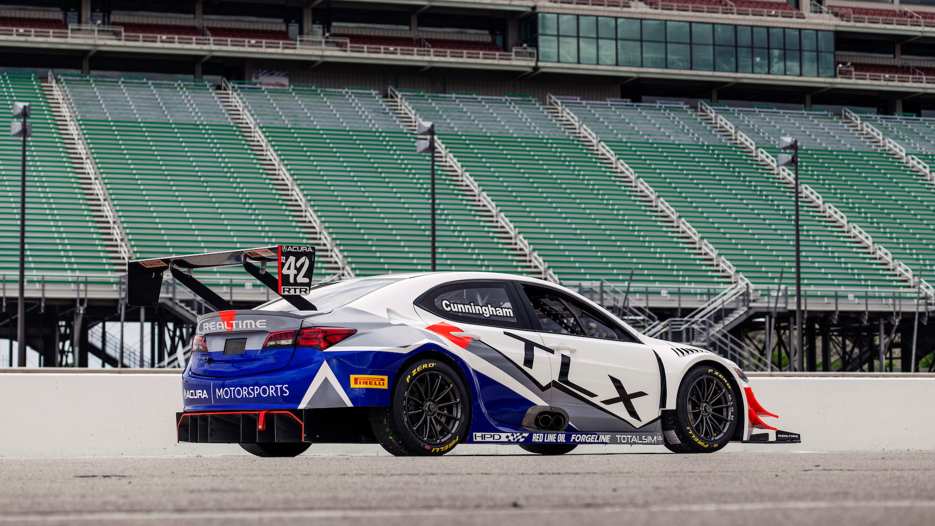 RealTime Racing Acura TLX GT Pikes Peak Hill Climb race car