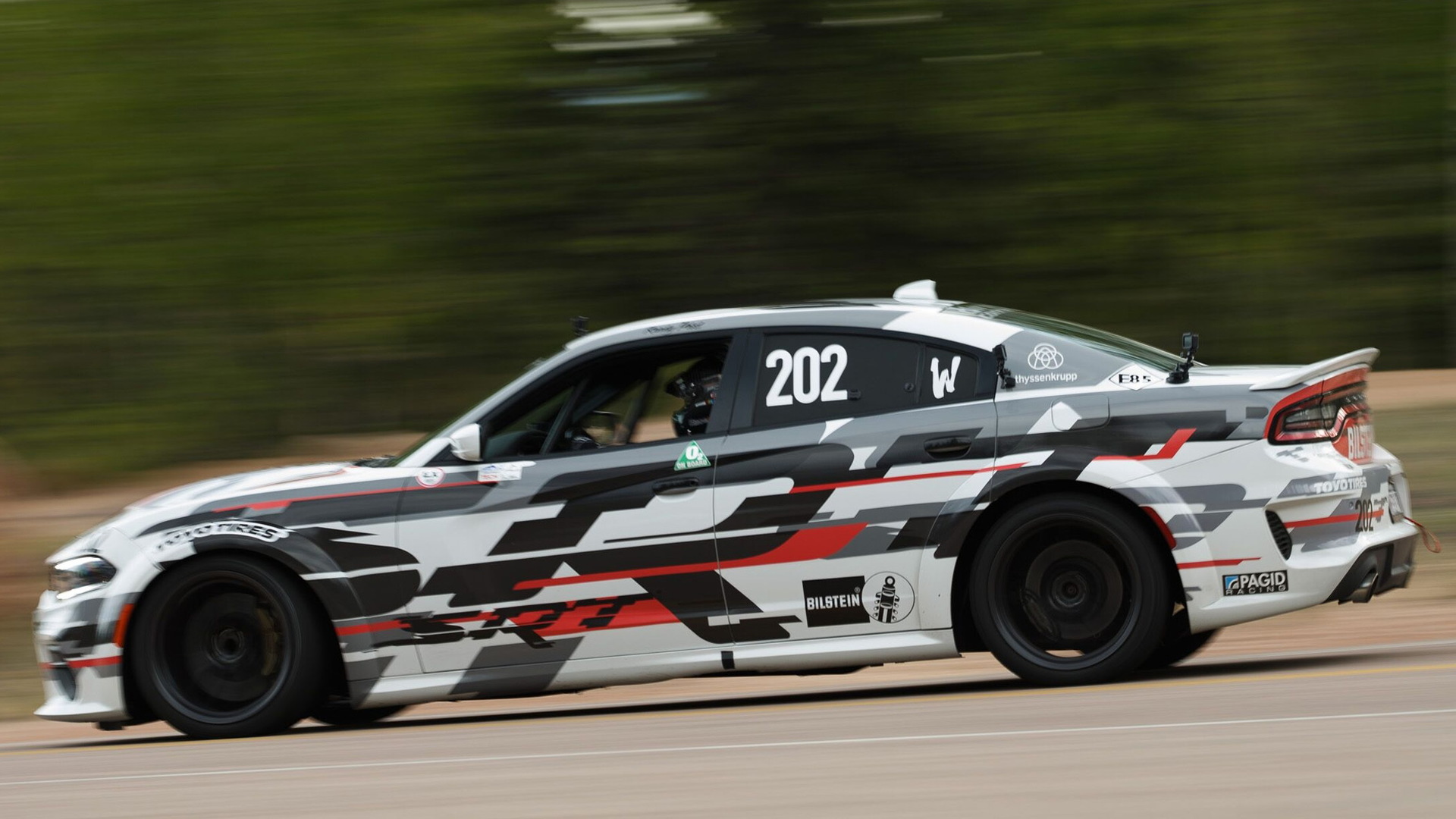 Dodge Charger SRT Hellcat Widebody Concept at Pikes Peak