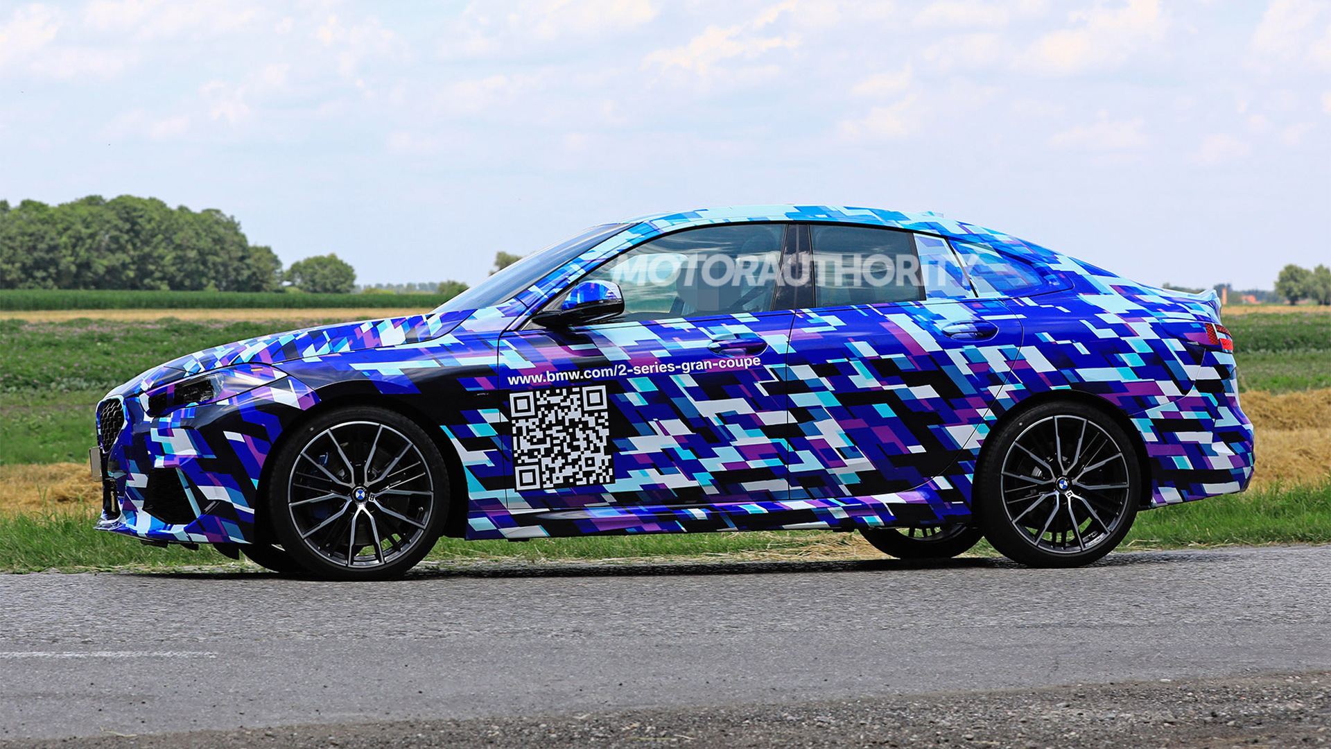 2021 BMW 2-Series Gran Coupe spy shots - Image via S. Baldauf/SB-Medien