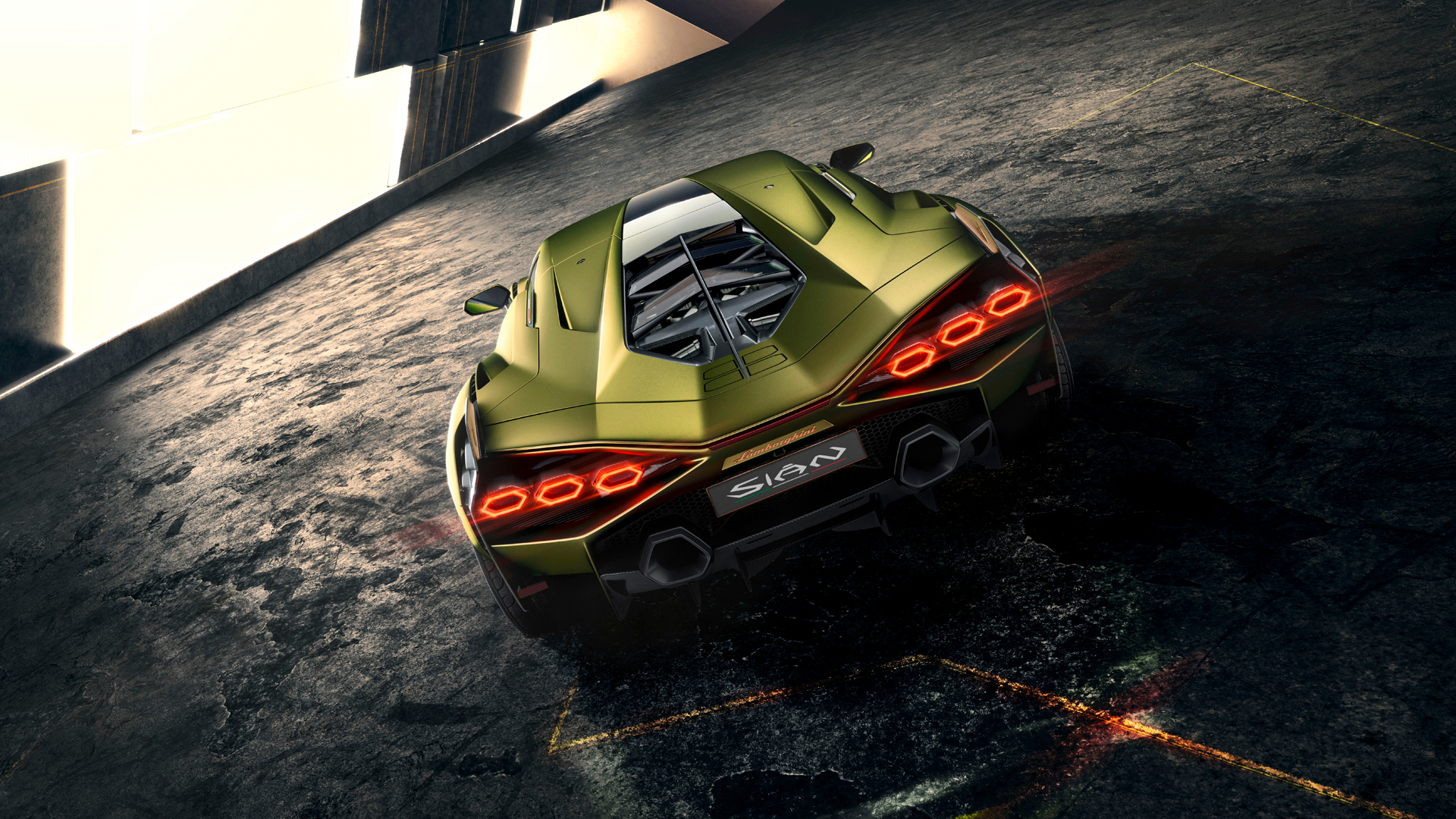 Lamborghini Sián hybrid hypercar