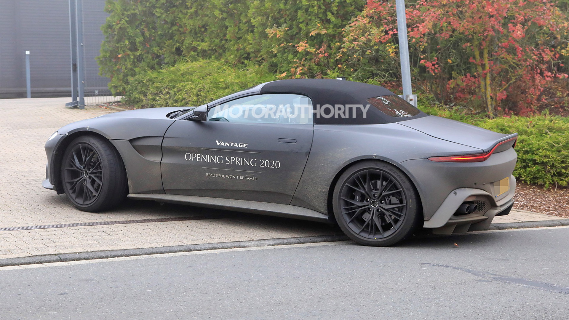 2020 Aston Martin Vantage Roadster spy shots - Photo credit: S. Baldauf/SB-Medien