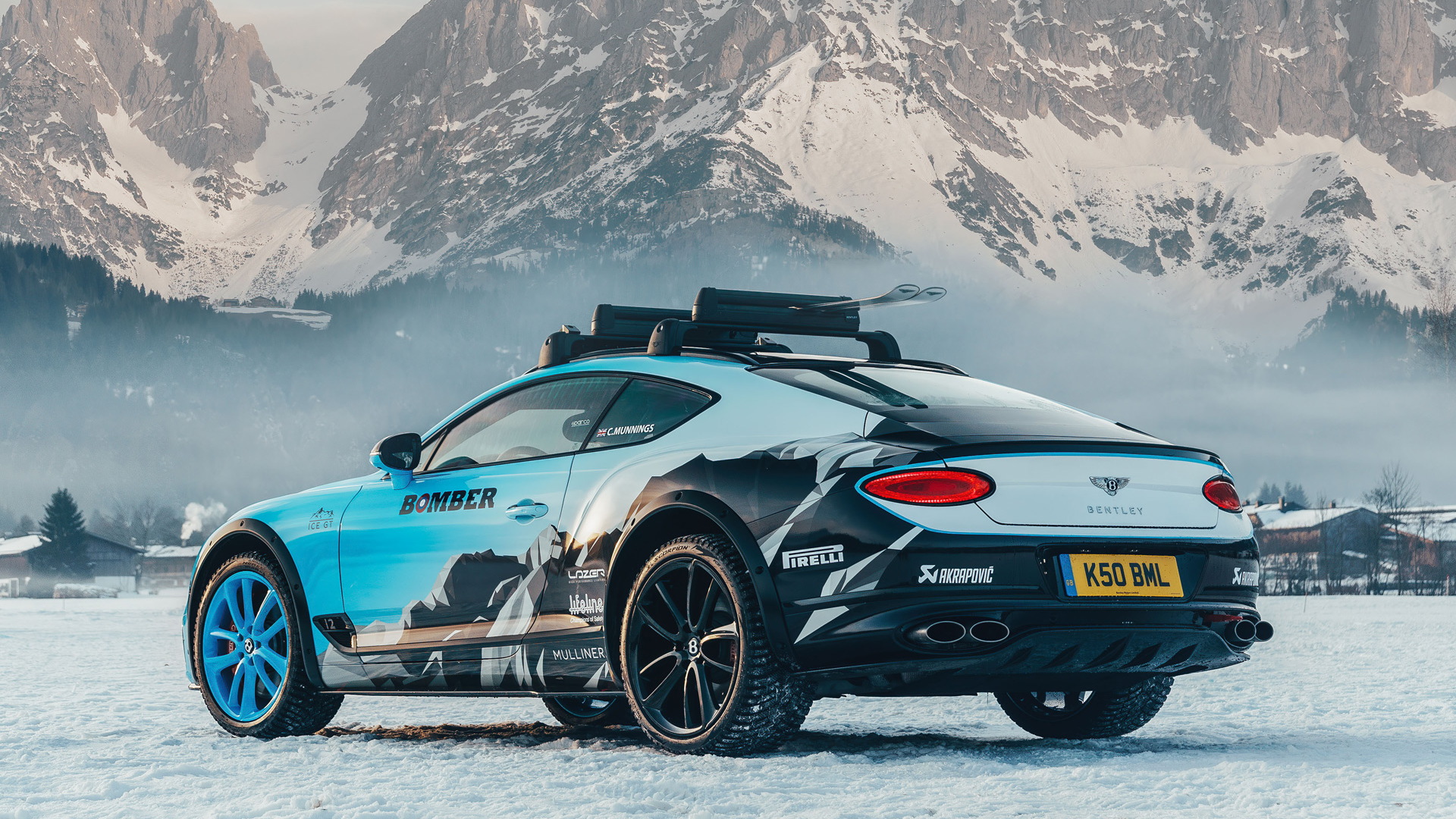 Bentley Continental GT developed for 2020 GP Ice Race
