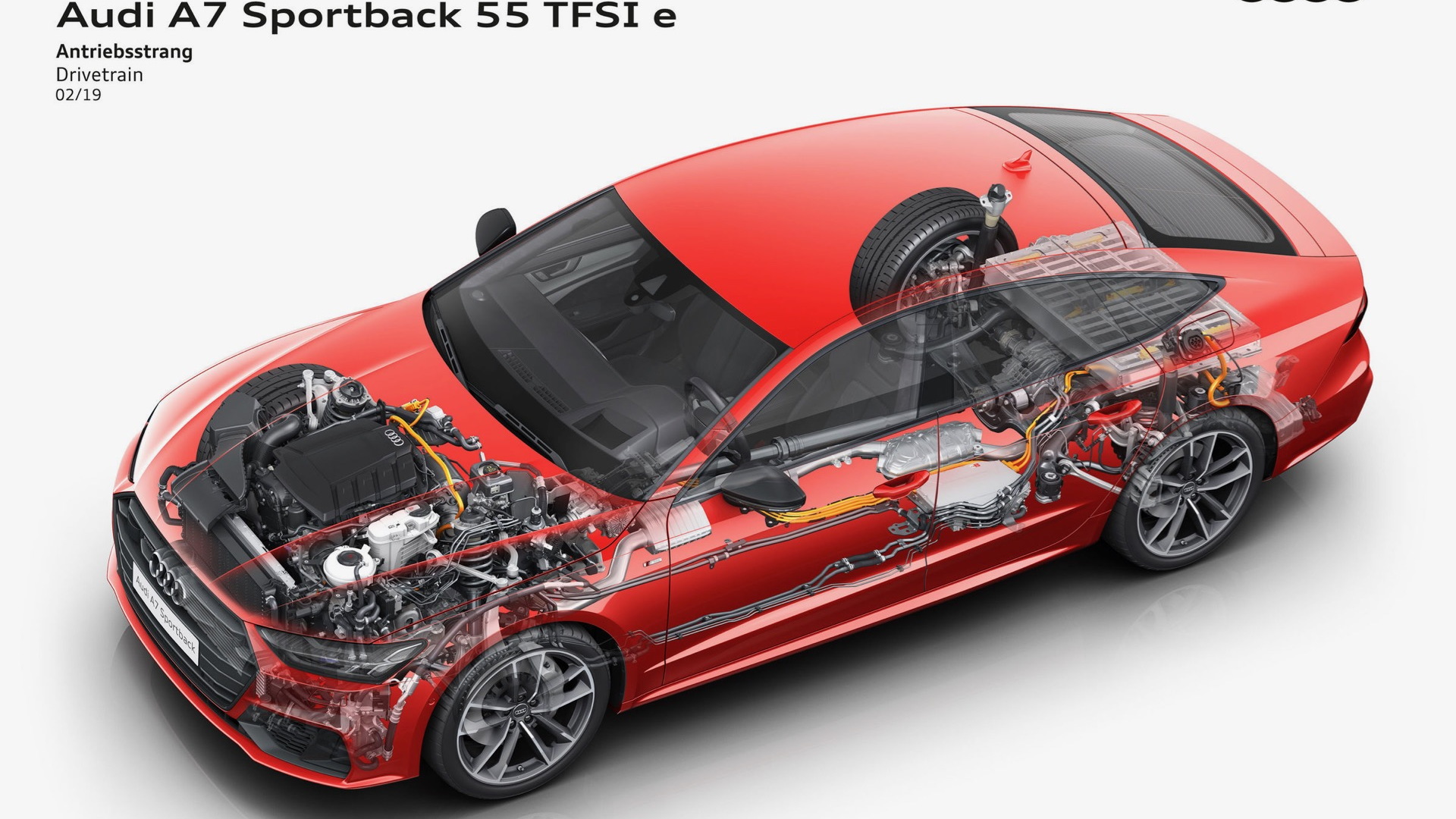 2021奥迪A7 Sportback 55 TFSI e插入式混合动力车
