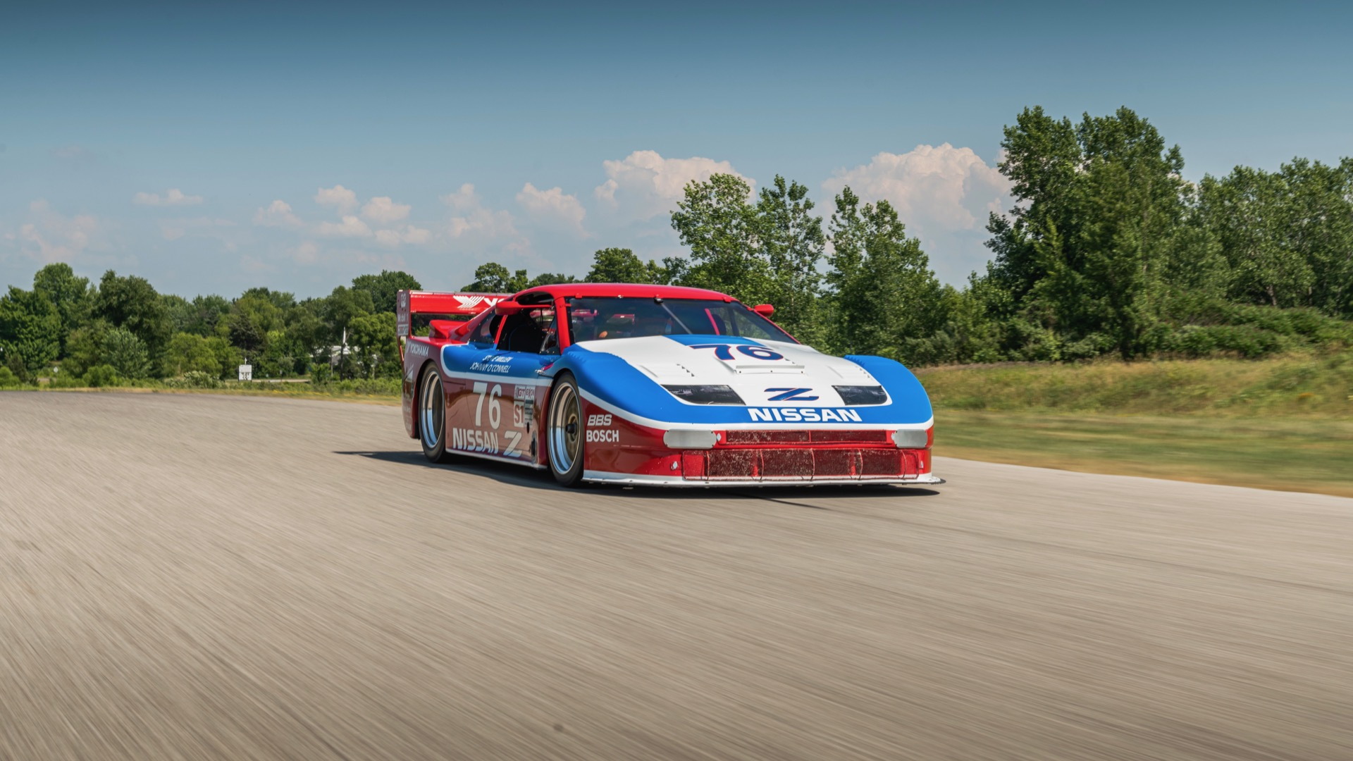 1989 Nissan 300ZX IMSA GTO race car for sale by Stratas Auctions