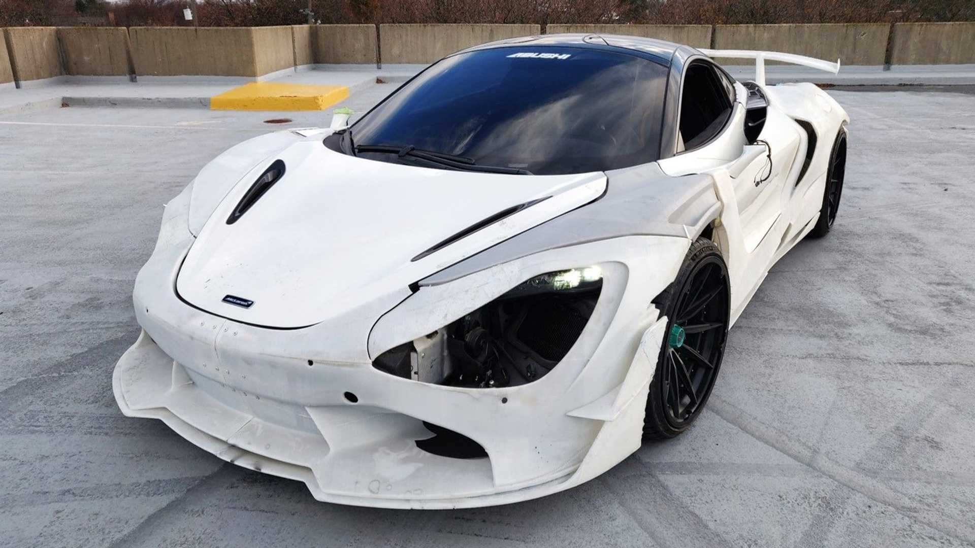 1016 Industries developing 3D-printed body kit for the McLaren 720S