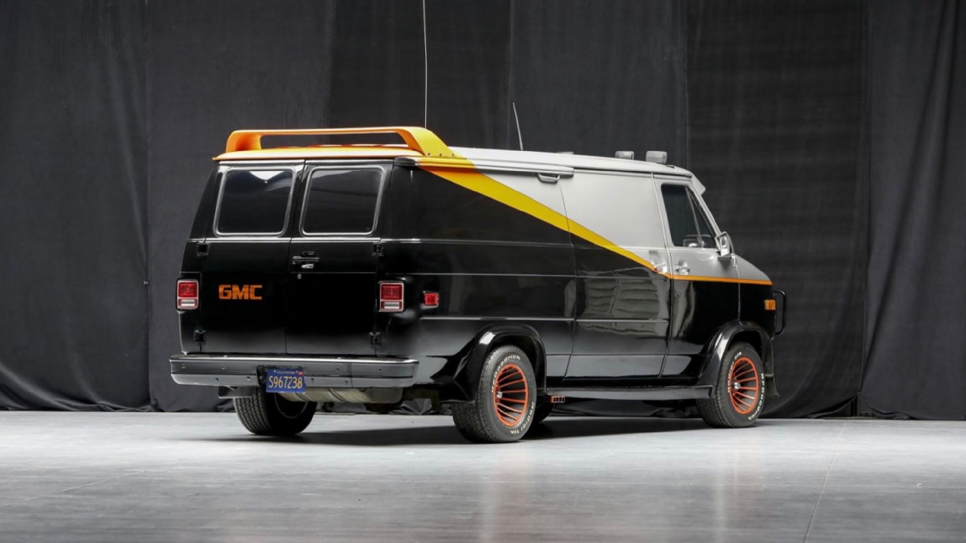 Officially licensed "A-Team" van (Photo by Worldwide Auctioneers)