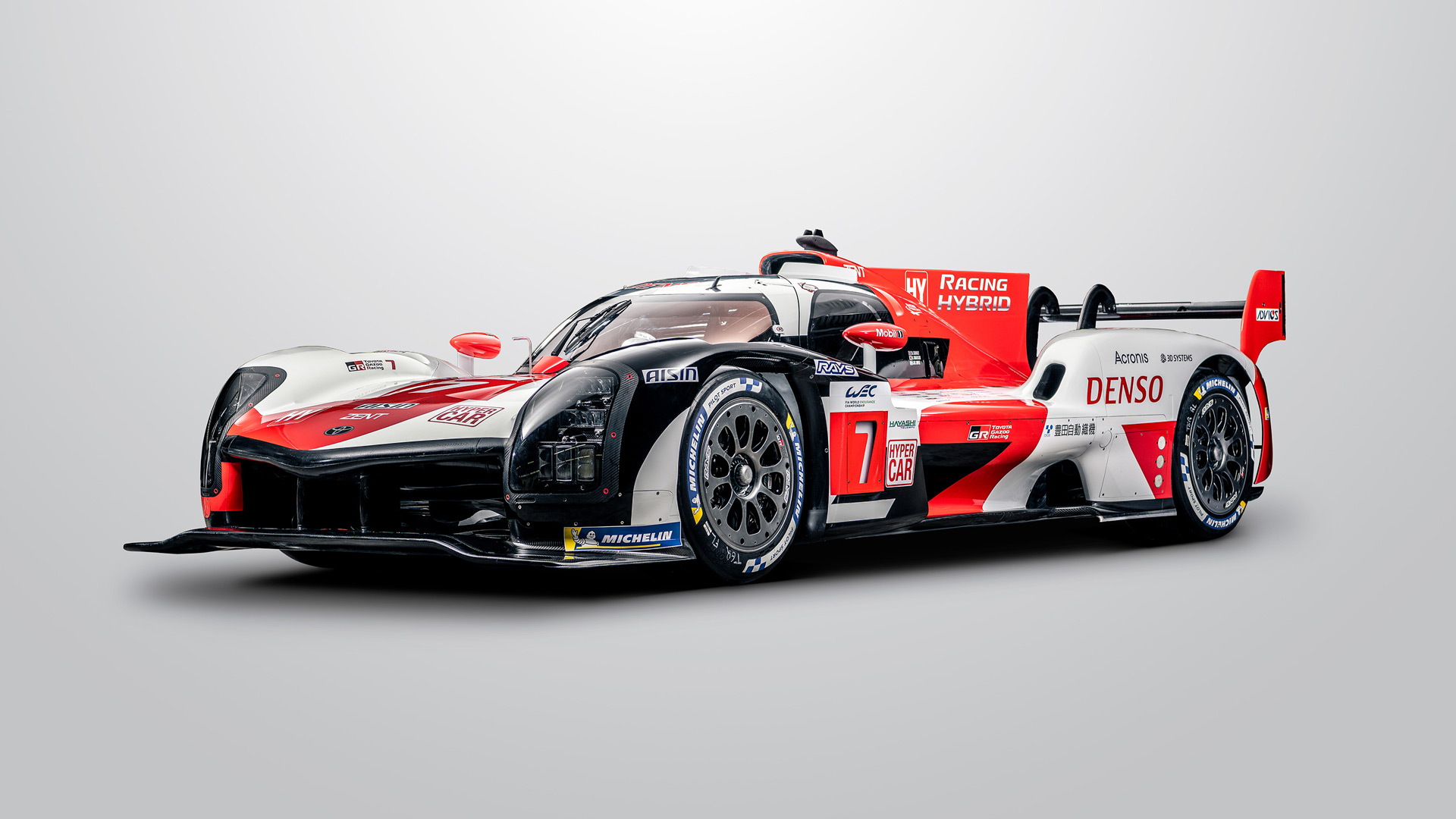 2021 Toyota GR010 Hybrid Le Mans Hypercar race car