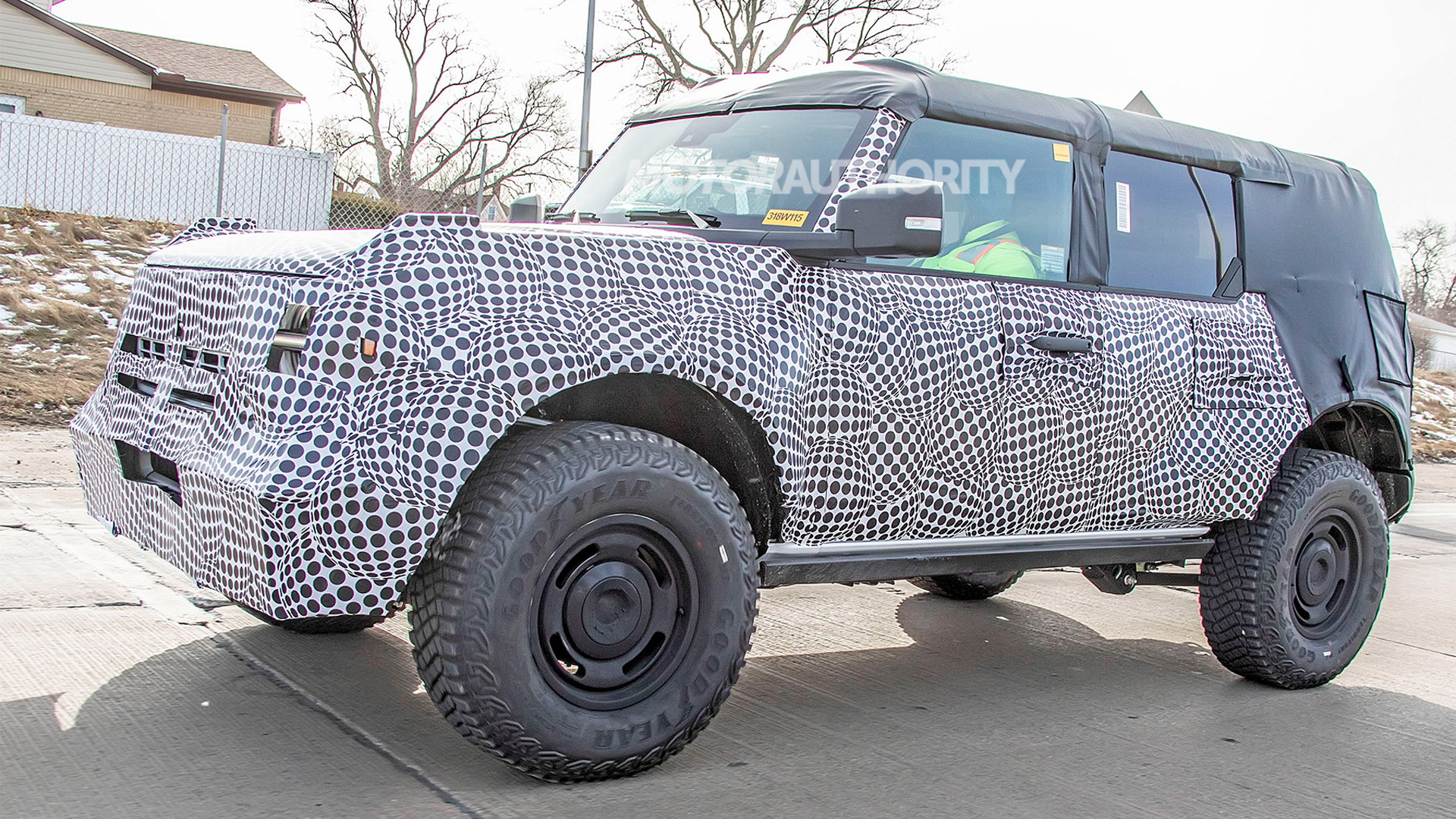 2022 Ford Bronco Heritage Edition spy shots: Retro touches ...