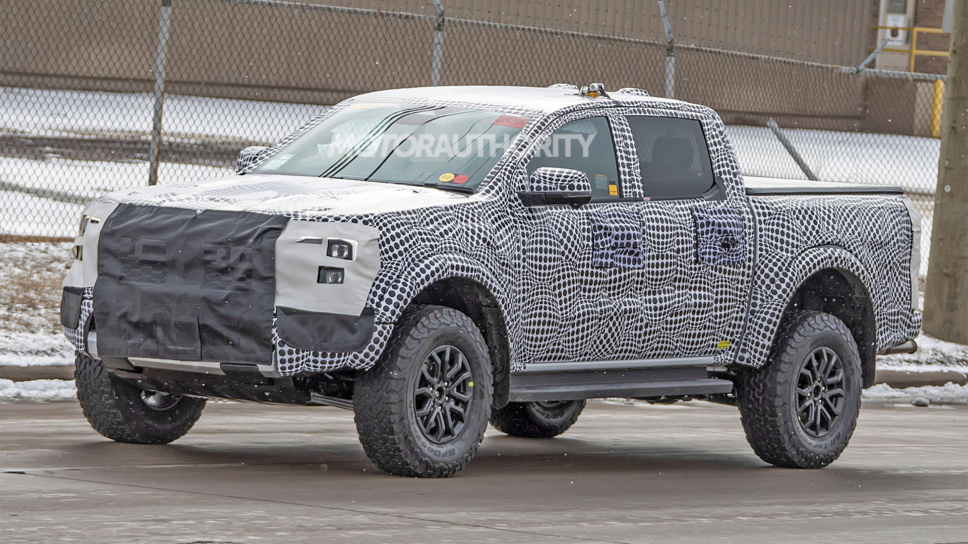 2022 Ford Ranger Raptor spy shots: Mid-size performance truck coming