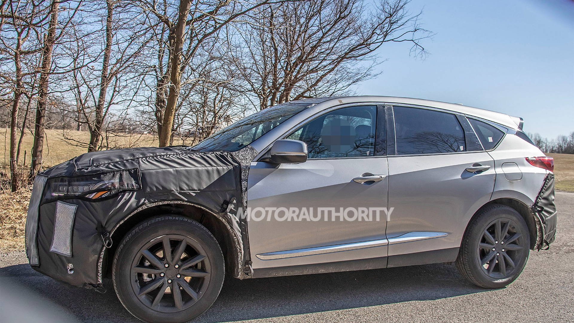 2022 Acura RDX facelift spy shots - Photo credit: S. Baldauf/SB-Medien